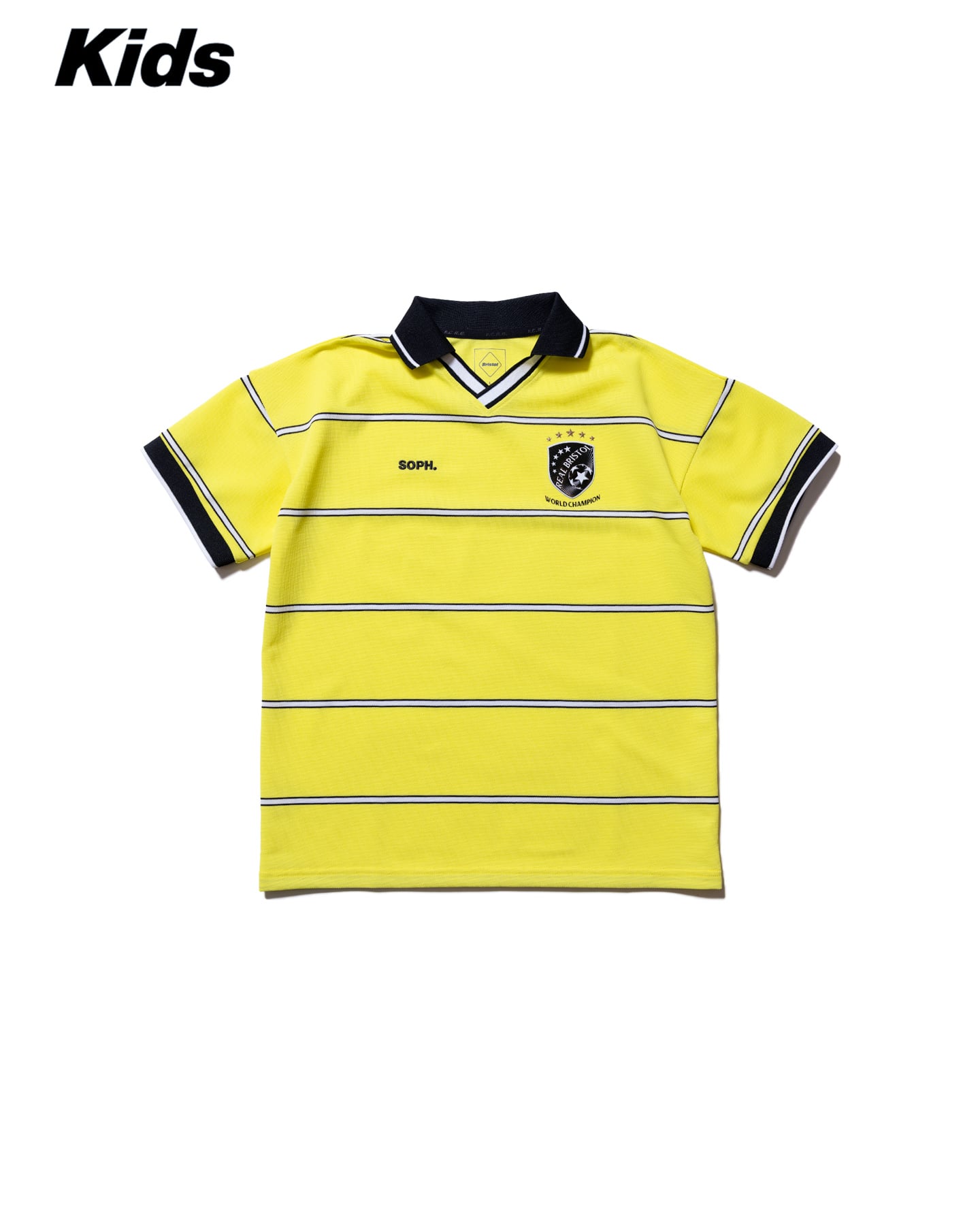 SOPH. | CHAMPIONS BORDER S/S GAME SHIRT(M(120-130) YELLOW):
