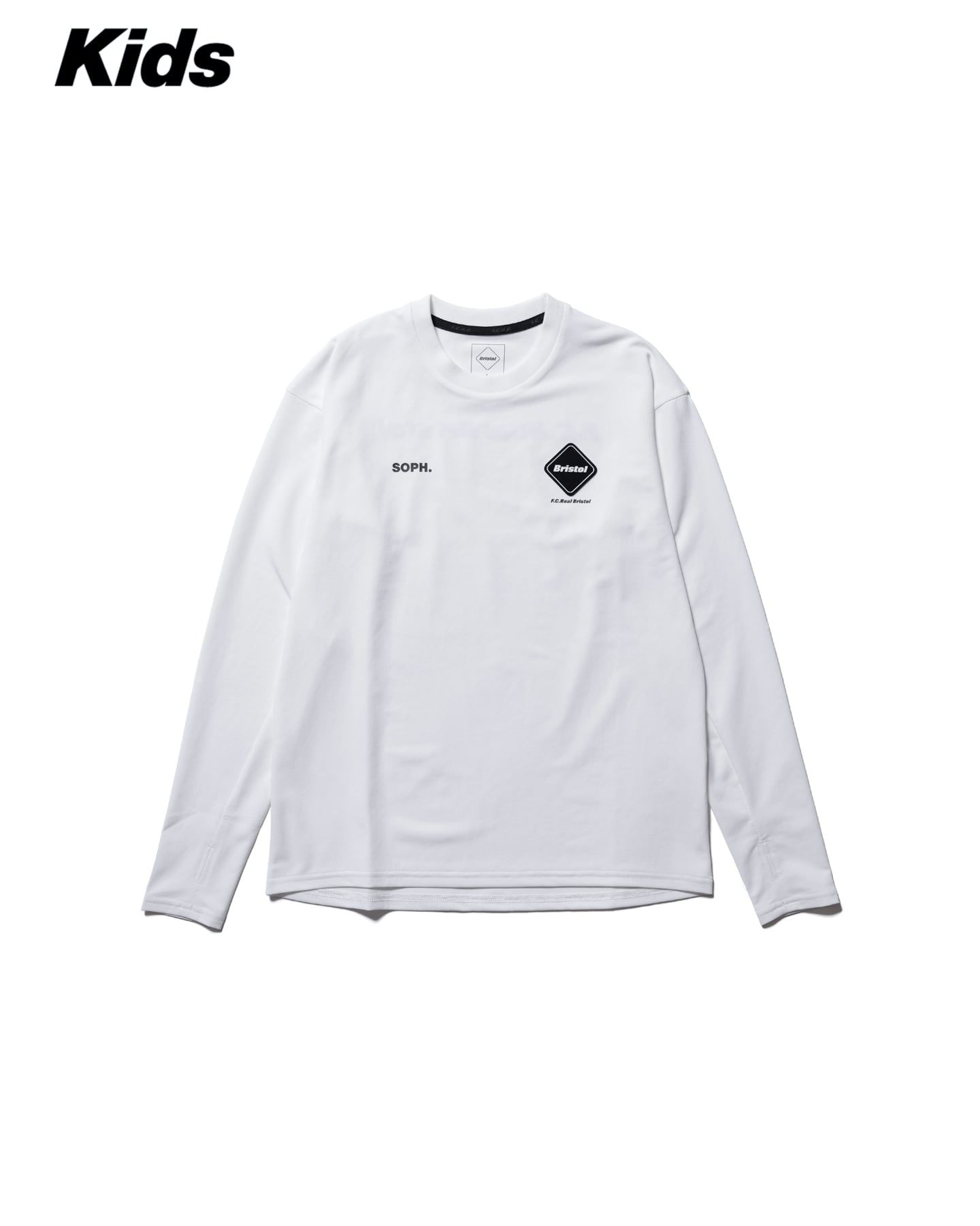 SOPH. | AUTHENTIC L/S TOP(M(120-130) WHITE):