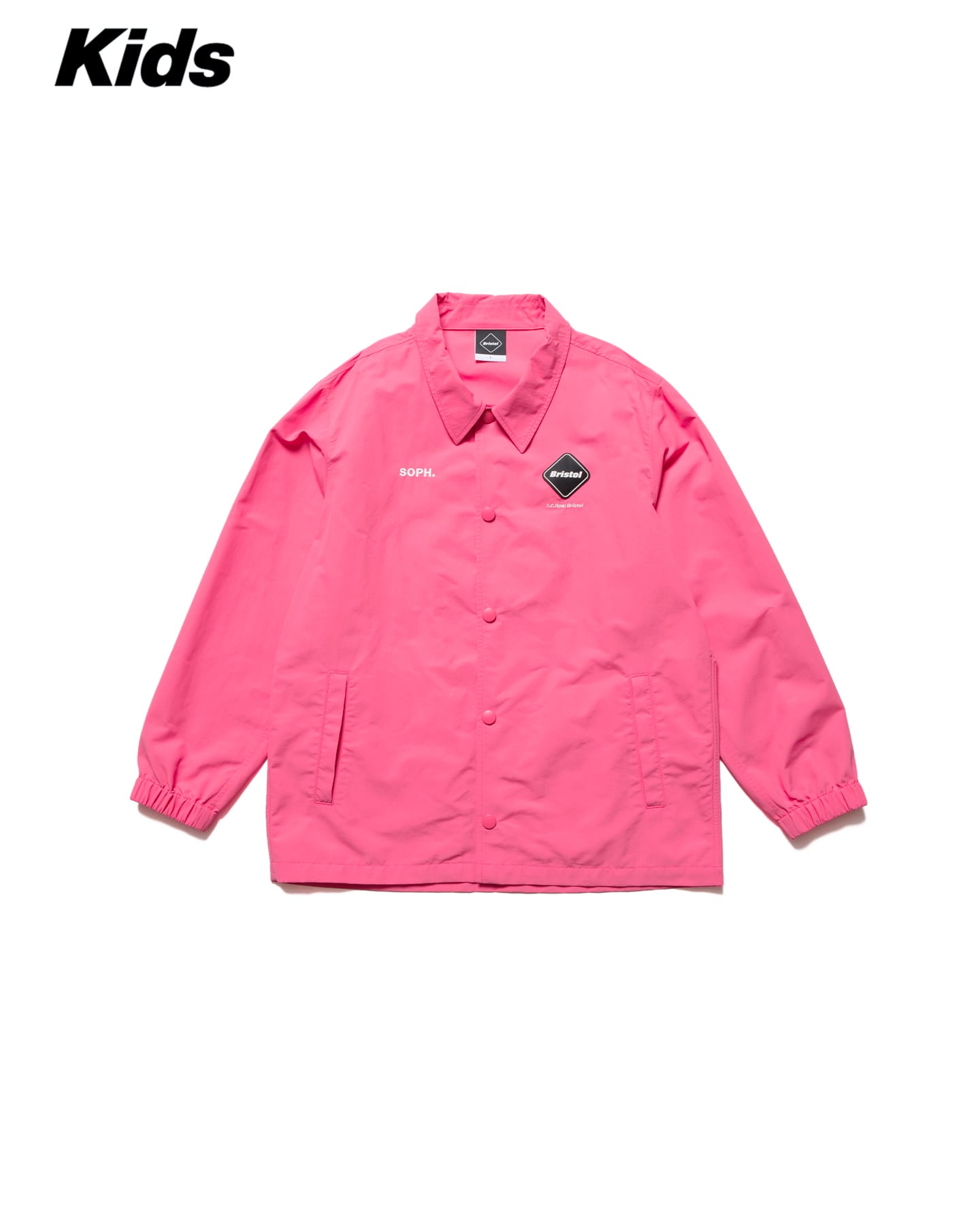 SOPH. | SUPPLEX NYLON COACH JACKET(M(120-130) PINK):