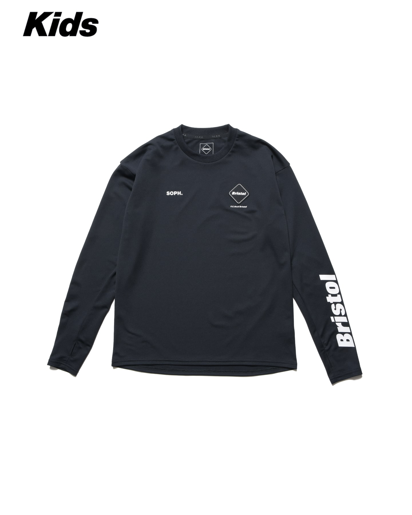 SOPH. | ATHLETIC L/S TOP(M(120-130) BLACK):