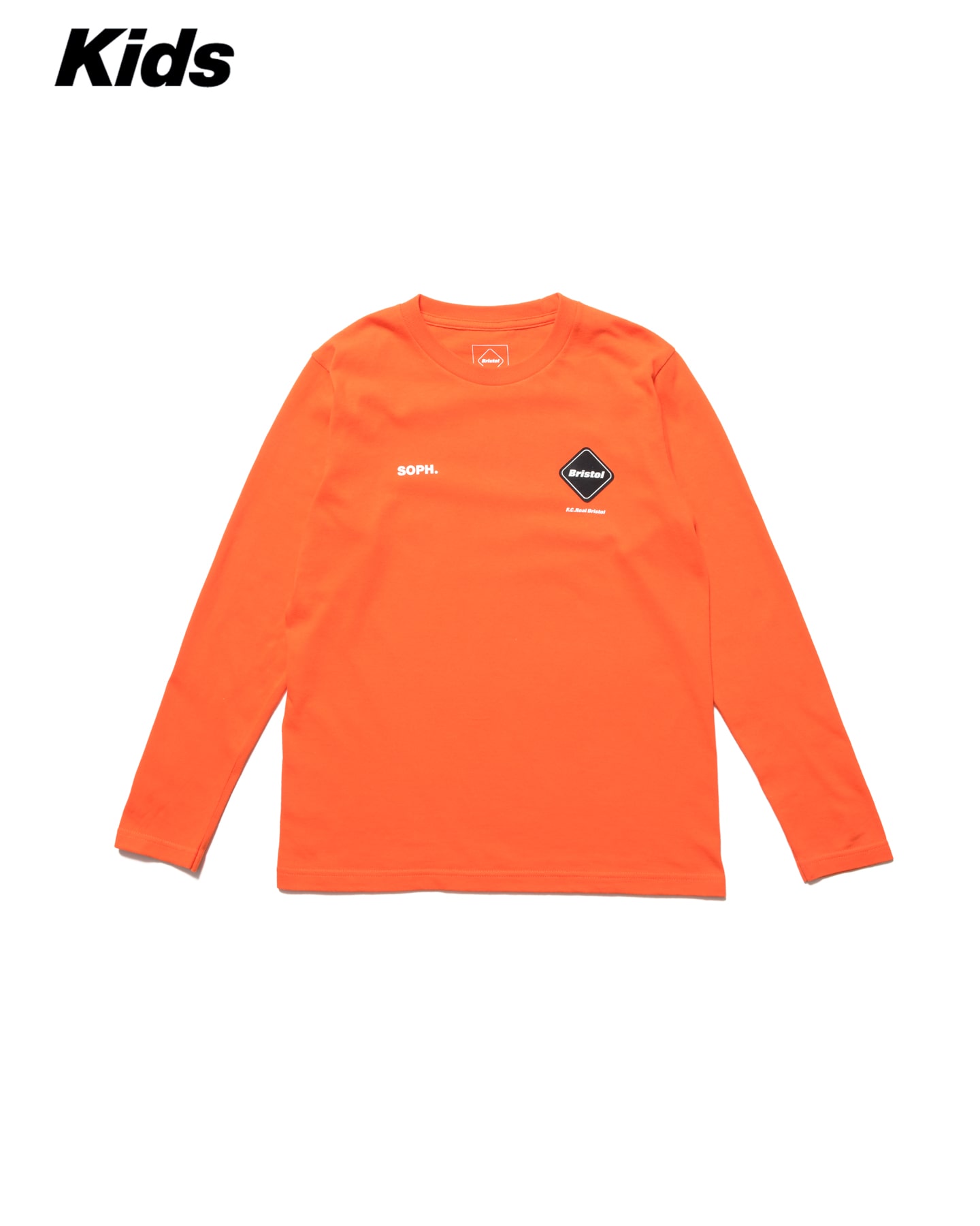 SOPH. | AUTHENTIC L/S TEE(M(130) ORANGE):
