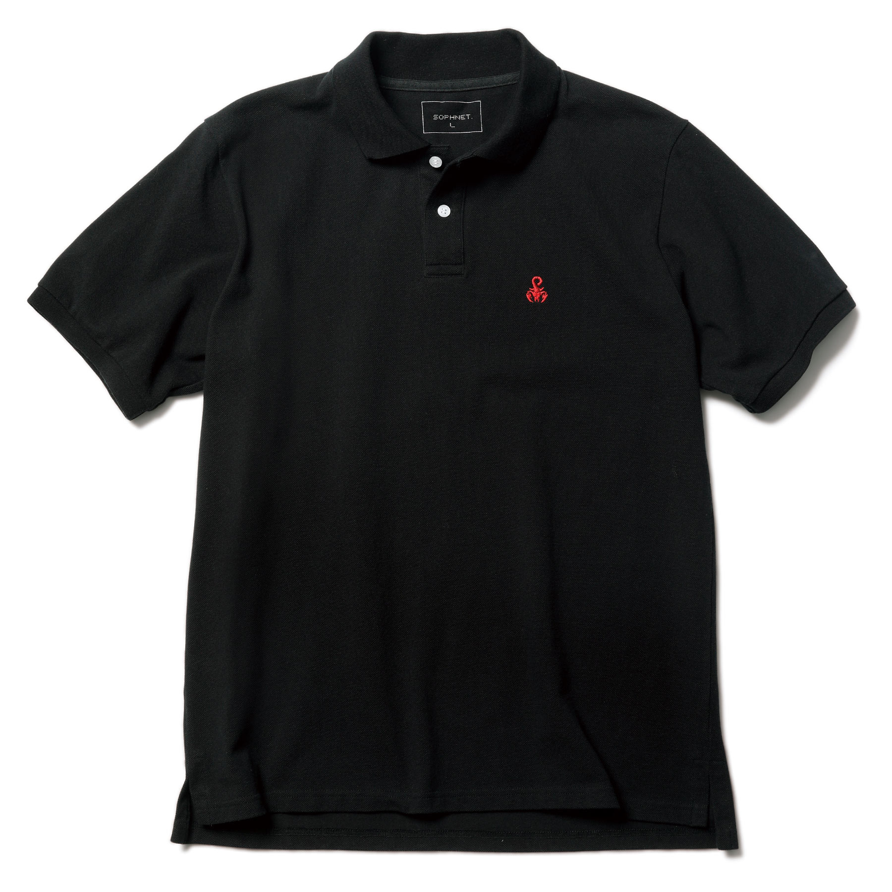 SOPH. | SCORPION POLO SHIRT(M BLACK):