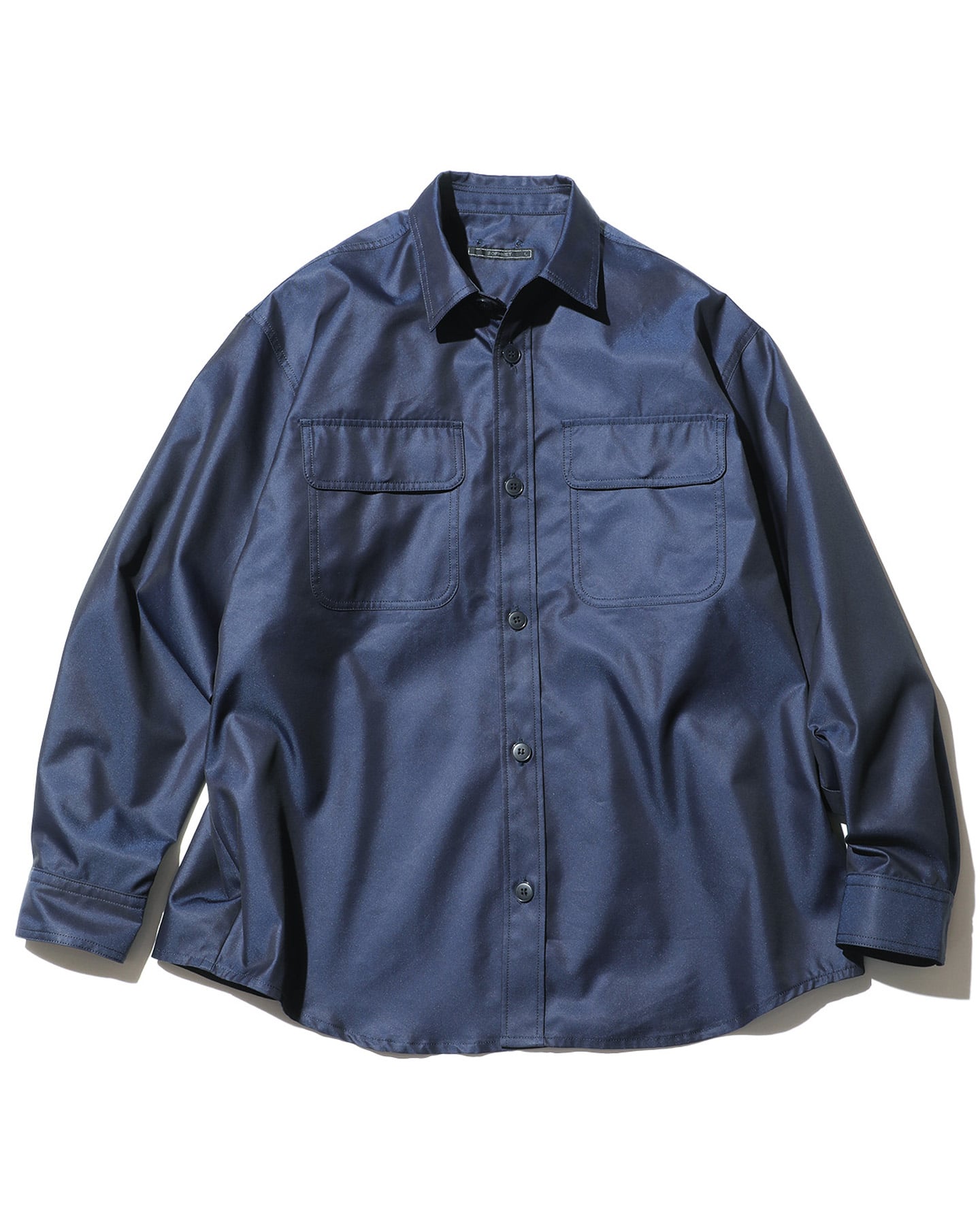 SOPH. | OVERSIZED SUPER BAGGY SHIRT(L NAVY):