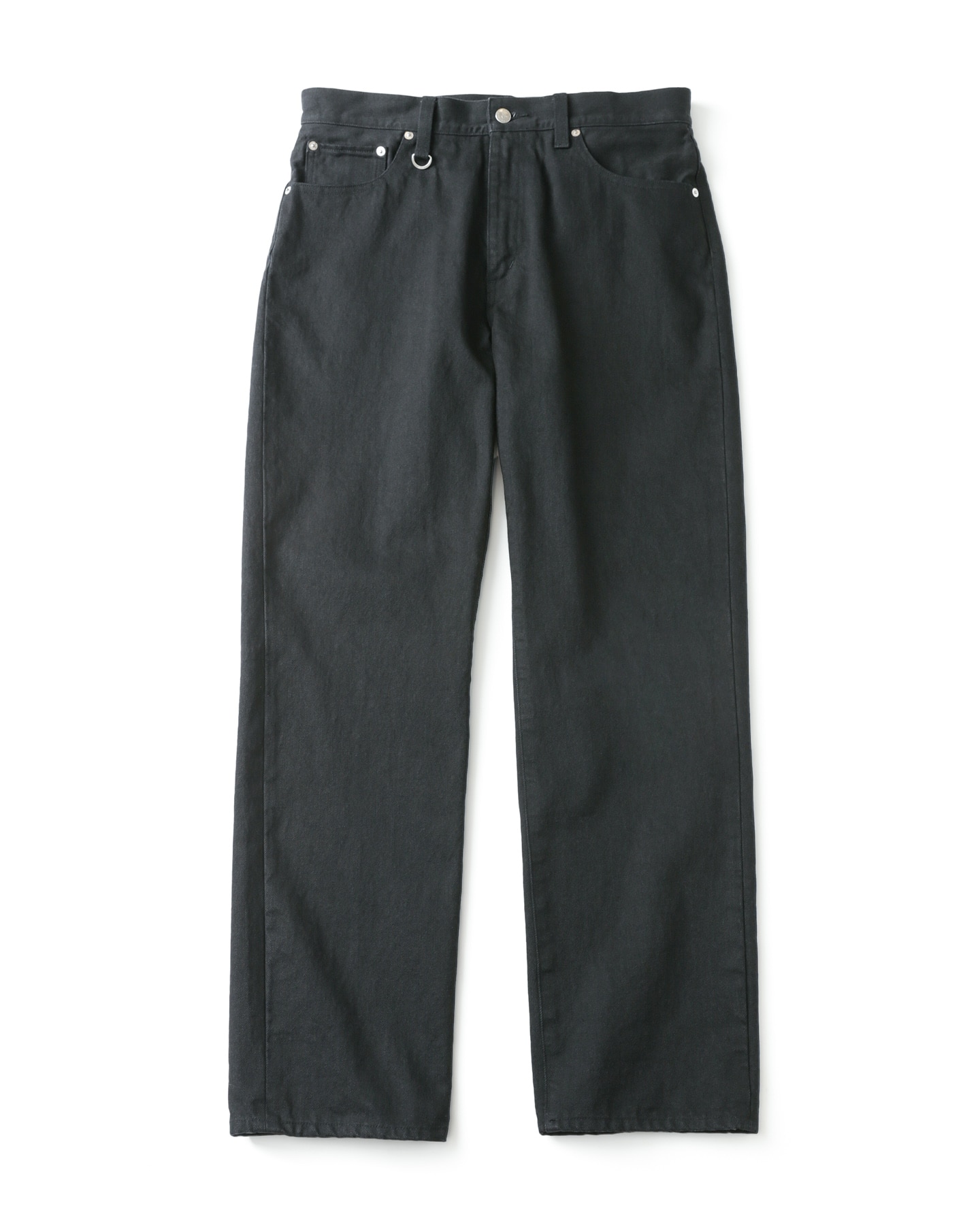 SOPH. | ONE WASHED DENIM STANDARD PANTS(L BLACK):