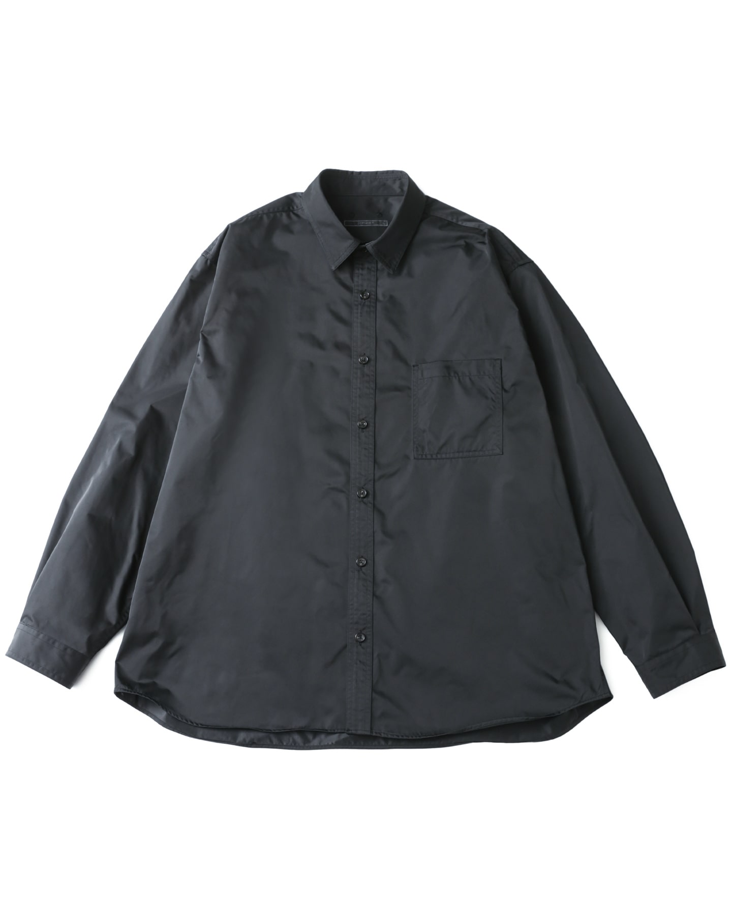 SOPH. | REGULAR COLLAR BAGGY SHIRT(M BLACK): 