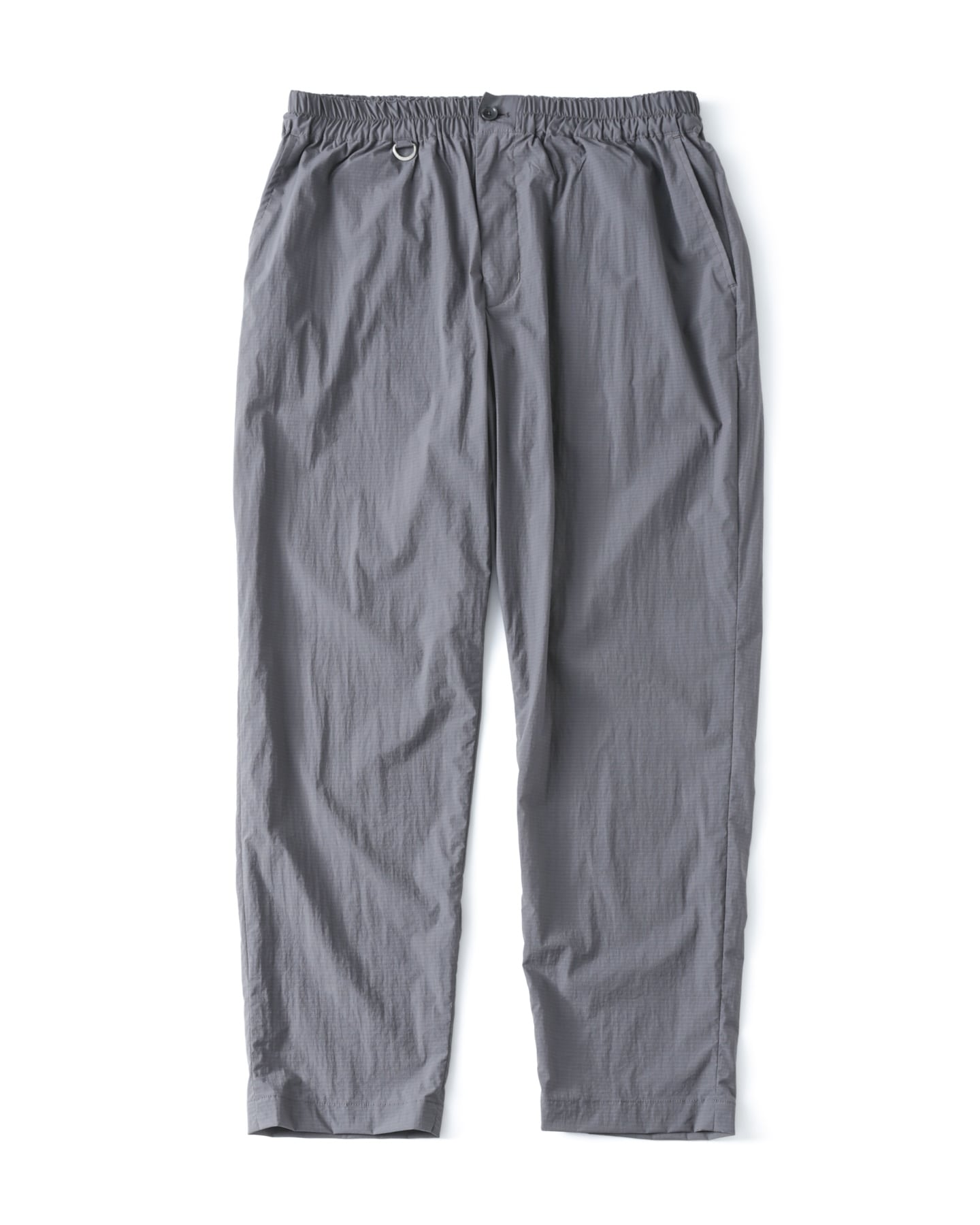 SOPH. | LIGHT WEIGHT STRETCH RIP STOP TAPERED EASY PANTS(M GRAY):