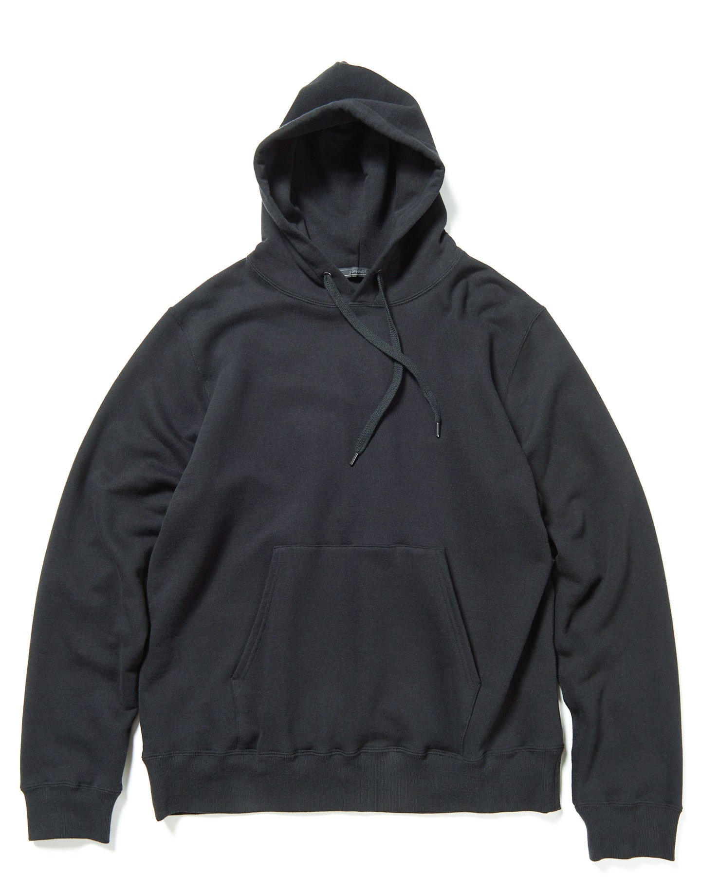 SOPH. | COTTON SILK FRENCH TERRY PULLOVER HOODIE(XL BLACK):