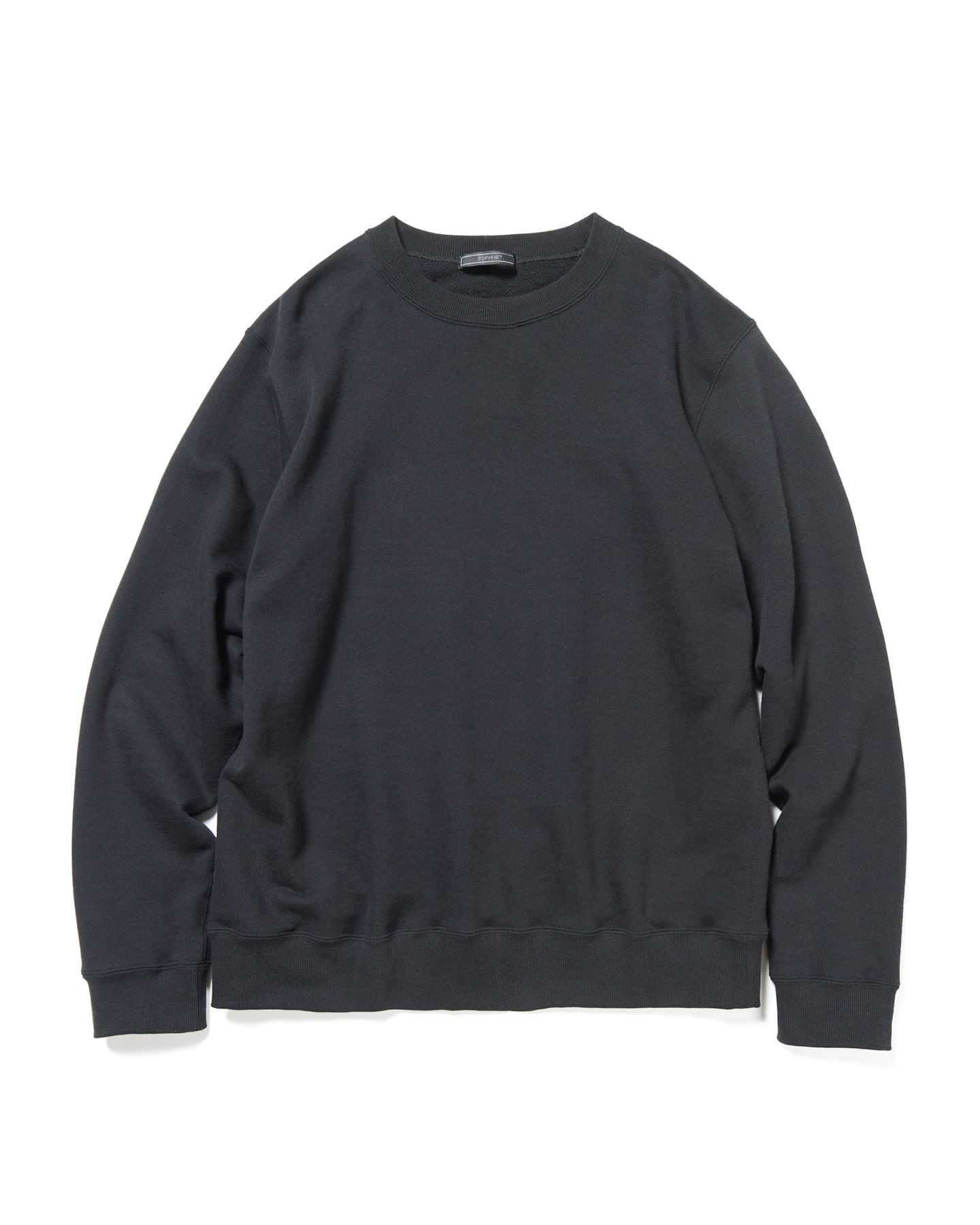 SOPHNET. COTTON SILK FRENCH TERRY SWEAT