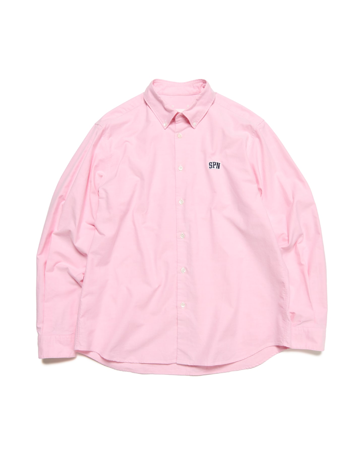 しょーへー25ss sophnet「HALF ZIP S/S SHIRT SOPH. | SPN WAPPEN REGULAR FIT B.D SHIRT(M PINK):