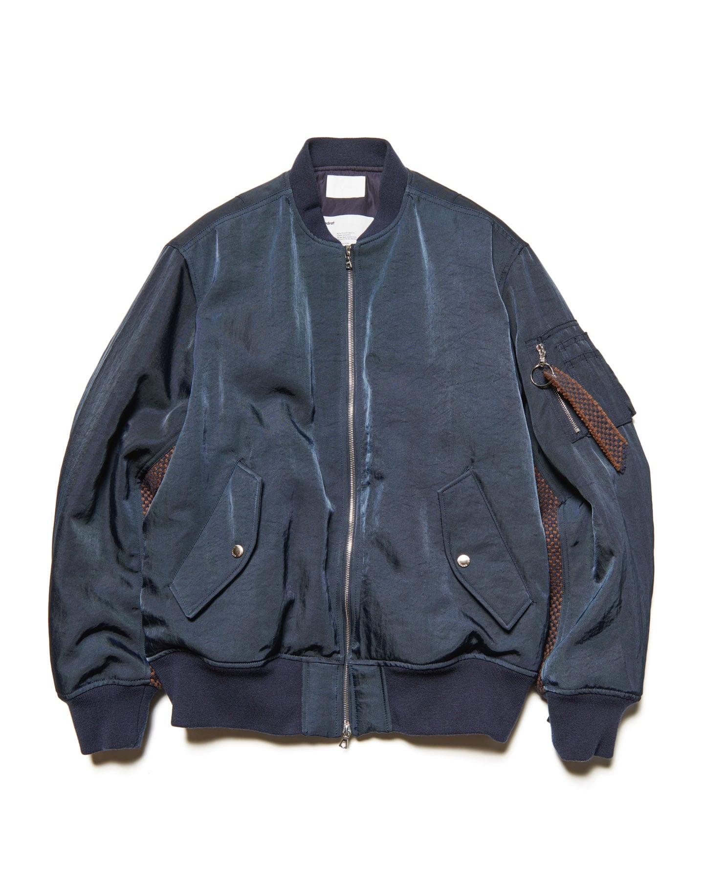 SOPH. | FLIGHT JACKET / Kvadrat Sisu(2 (M) NAVY):