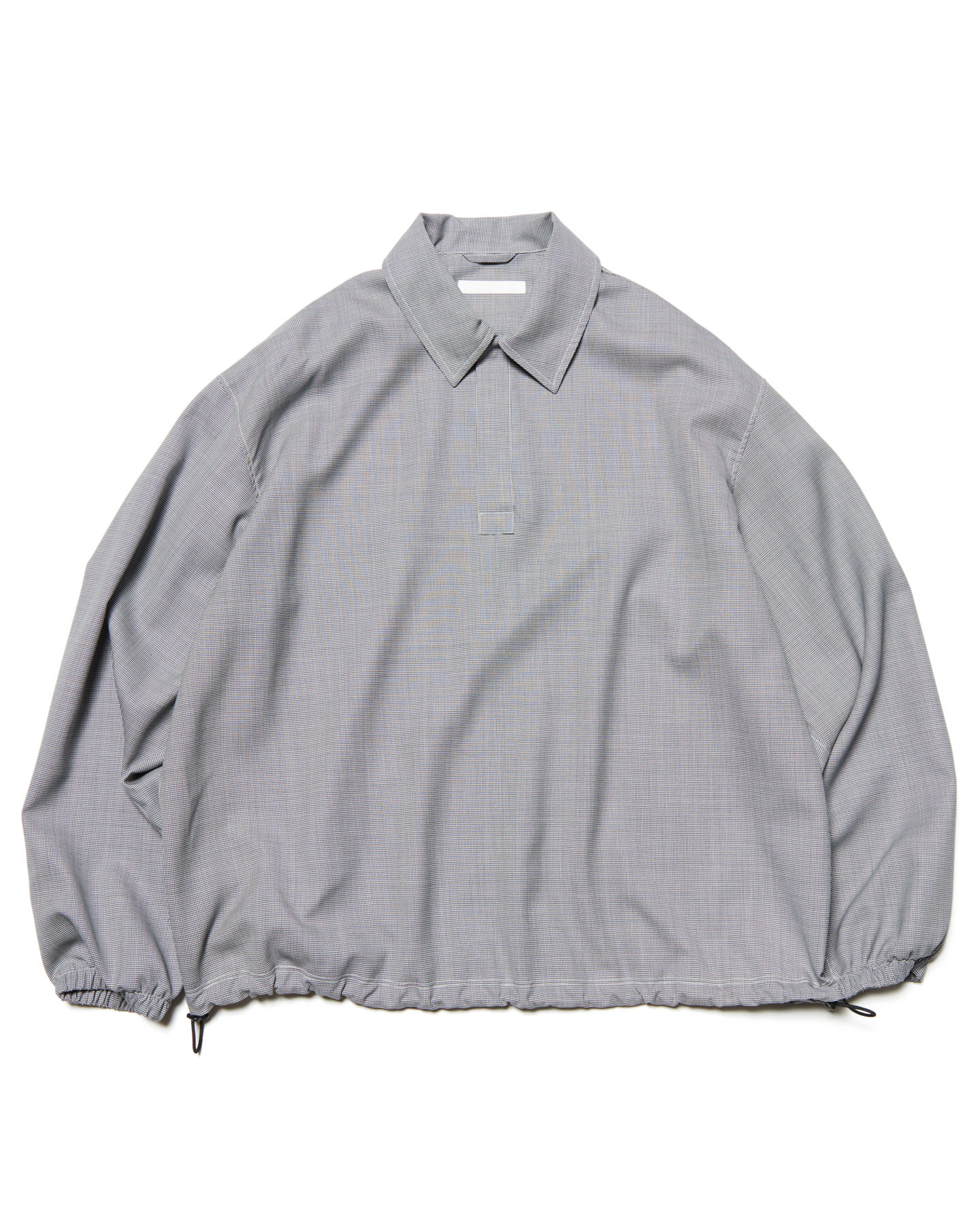 SOPH. | WASHABLE SUMMER WOOL POLO SHIRT(2 (M) A(HOUNDSTOOTH)):