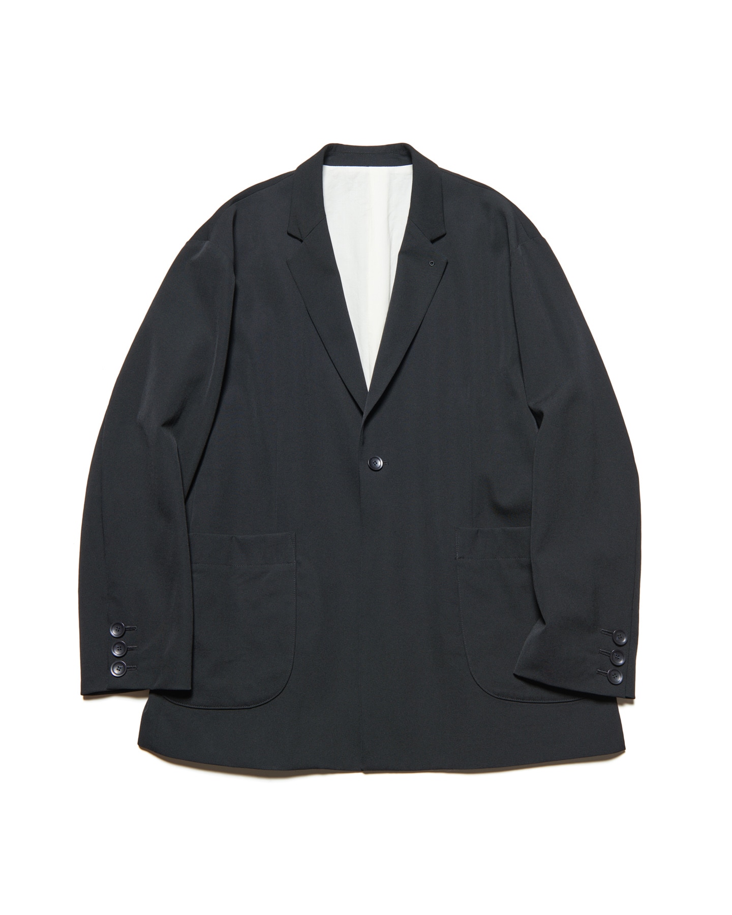 メンズウェア SHOOP RHOMBUS BLAZER 21AW Black SOPH. | WASHER WOOL RELAX-FIT BLAZER(2 (M) BLACK):