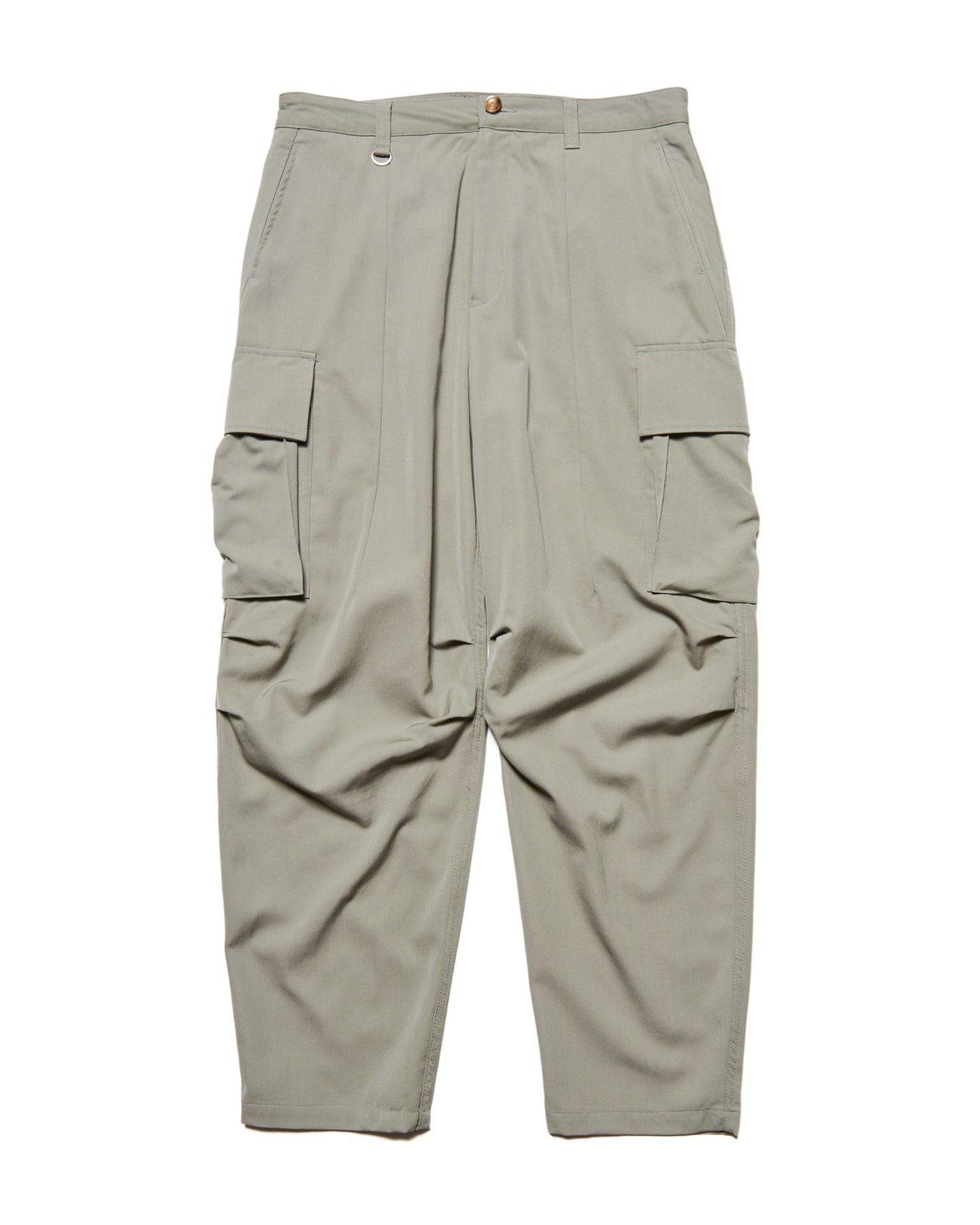 SOPH. | WASHER WOOL MILITARY CARGO PANTS(2 (M) KHAKI):