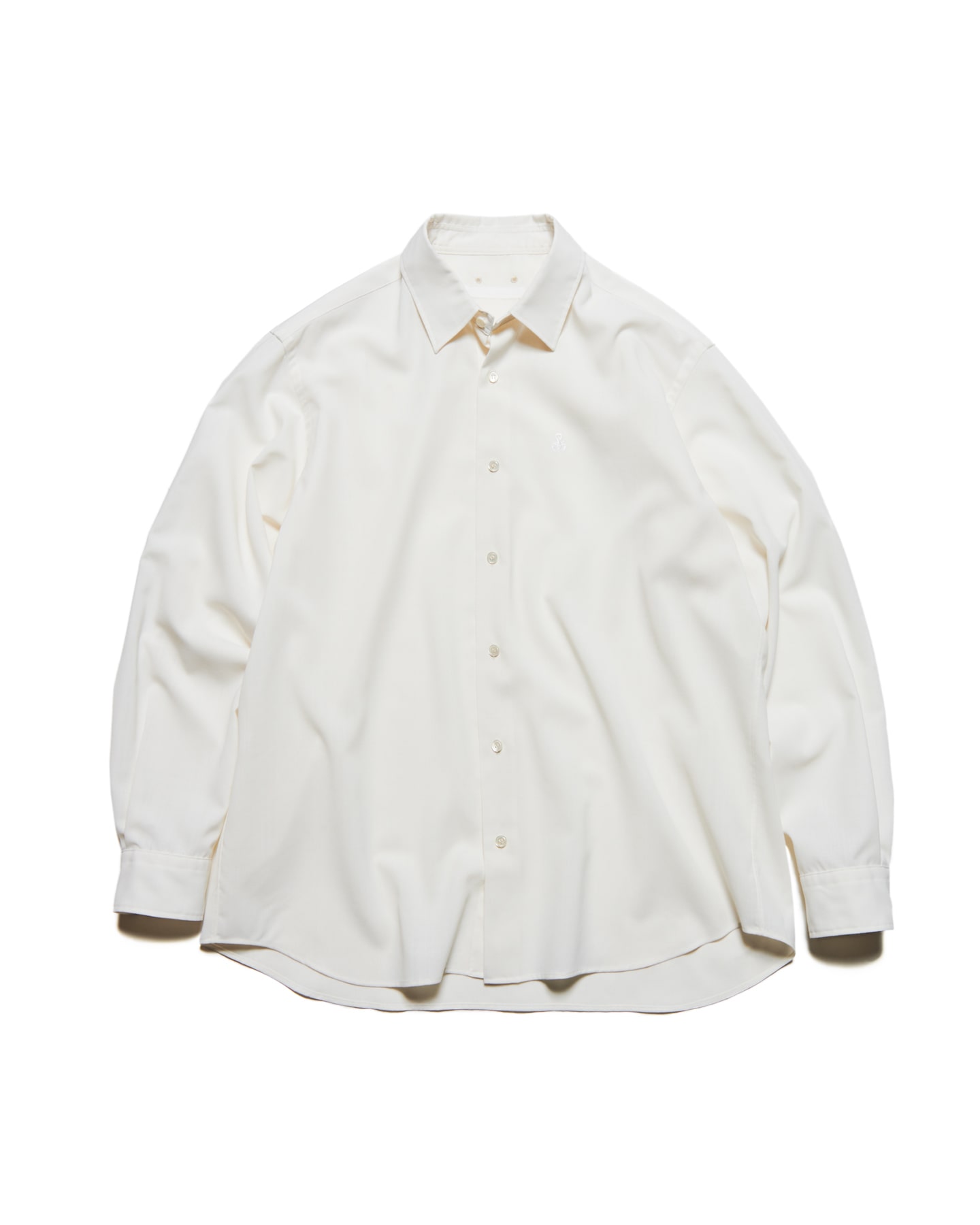 SOPH. | HIGH-TWIST POPLIN RELAX-FIT SHIRT(2 (M) WHITE):