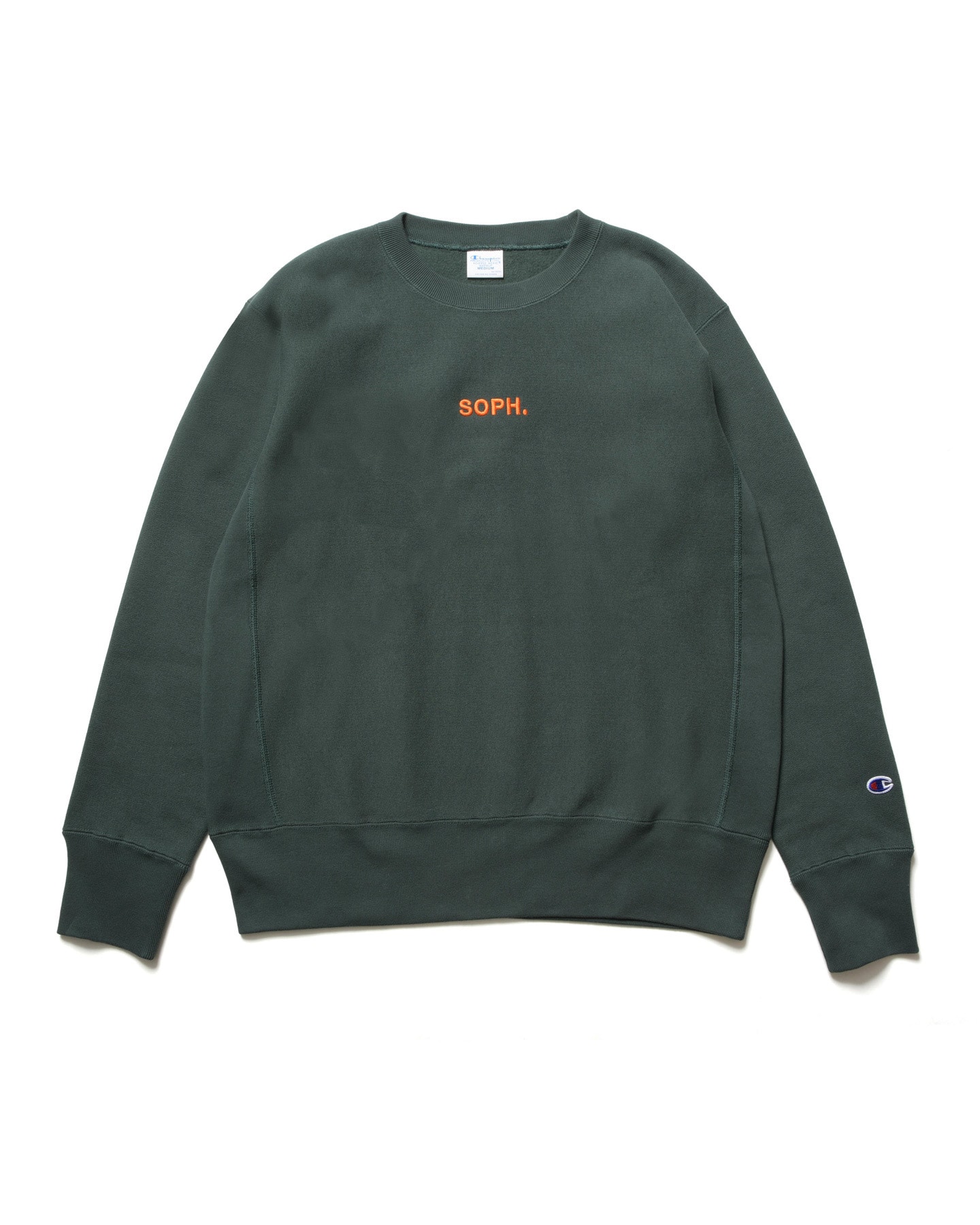トップス SOPH. Champion REVERSE WEAVE CREWNECK L SOPH. | Champion REVERSE WEAVE CREWNECK SWEAT(2 (M) GREEN):