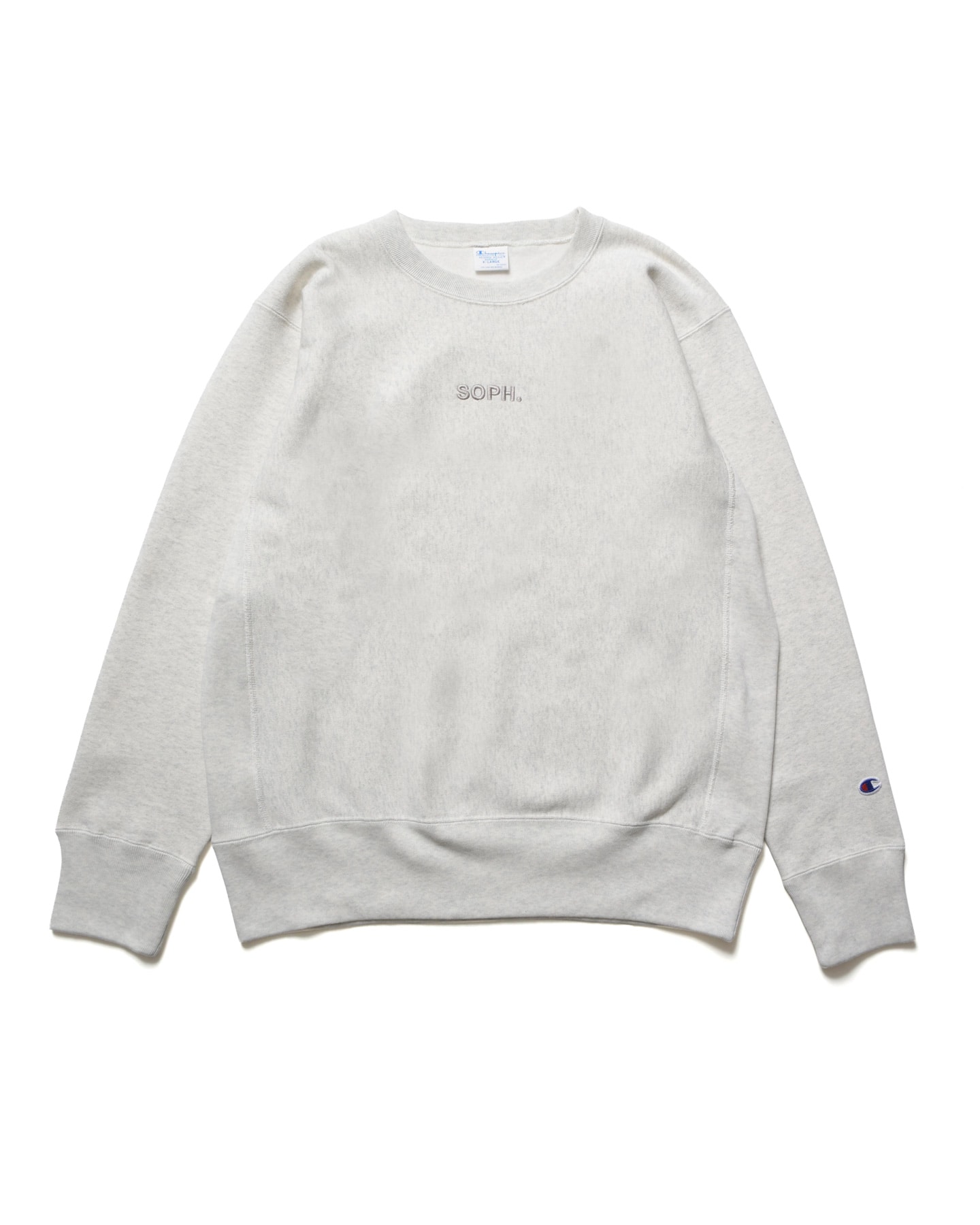 トップス SOPH. Champion REVERSE WEAVE CREWNECK L SOPH. | Champion REVERSE WEAVE CREWNECK SWEAT(4 (XL) OFF WHITE):