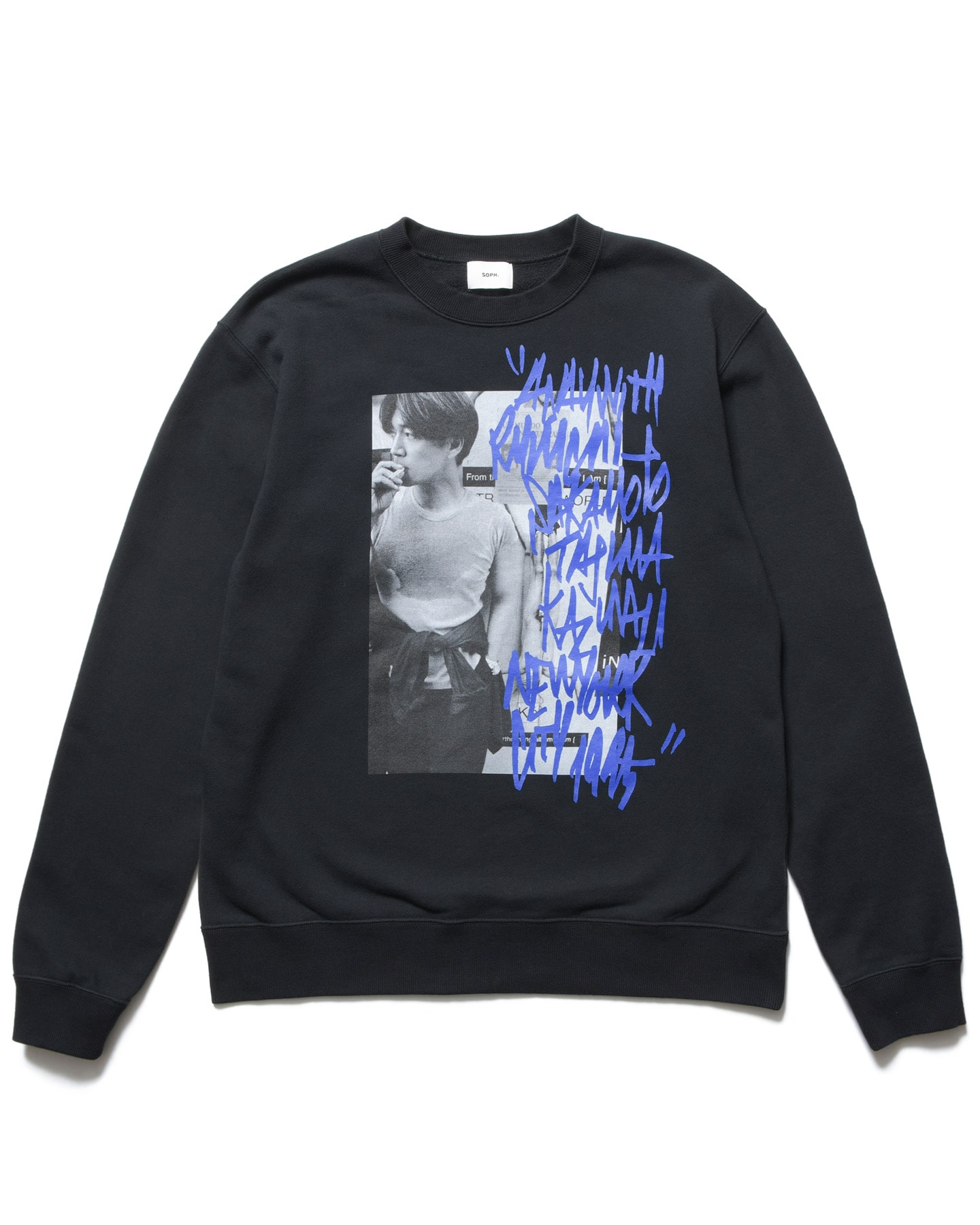 トップス SOPH. KAZUNALI TAJIMA: JACQUARD KNIT SOPH. | KAZUNALI TAJIMA: CREWNECK SWEAT(2 (M) BLACK):
