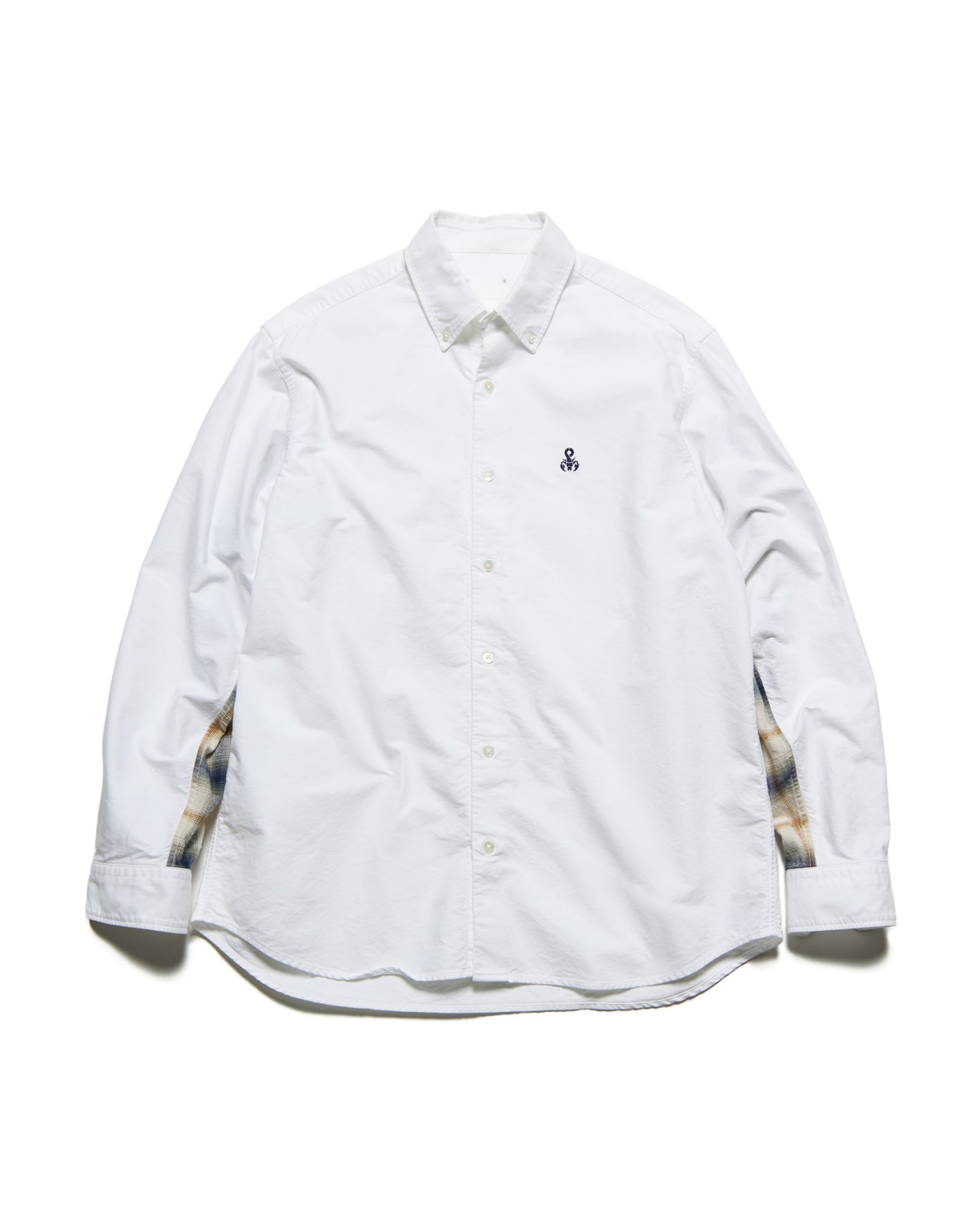 SOPH. | CHECK PANELED B.D SHIRT(2 (M) WHITE):