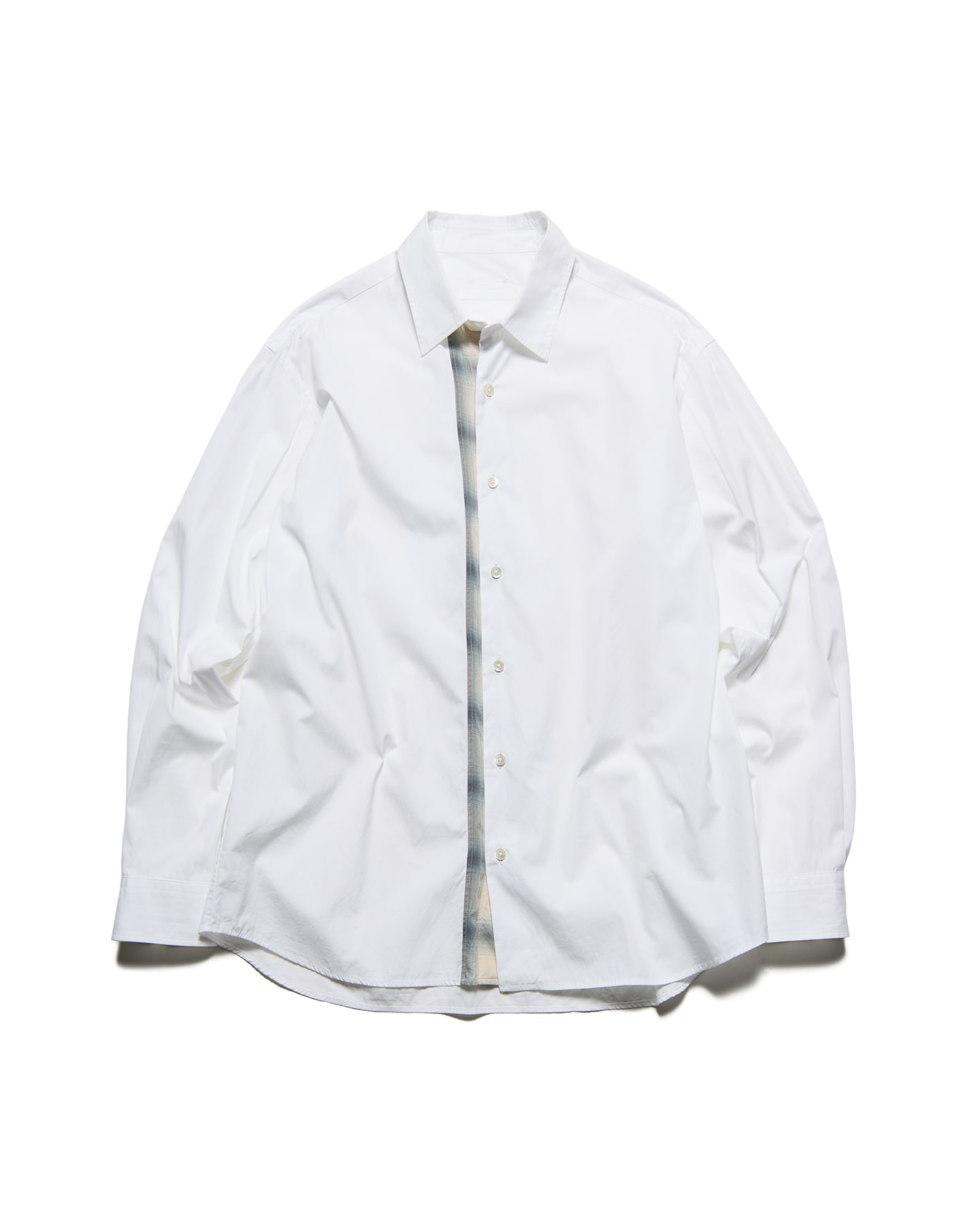SOPH. | SUVIN GIZA SWITCHING RELAX-FIT SHIRT(2 (M) WHITE):