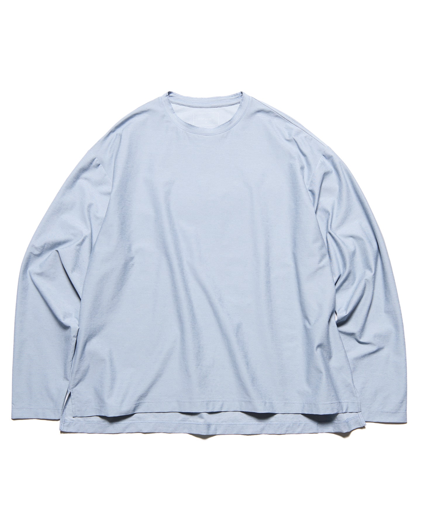 SOPH. | DOUBLE LOCK STITCH L/S TEE(1 (S) LIGHT BLUE):