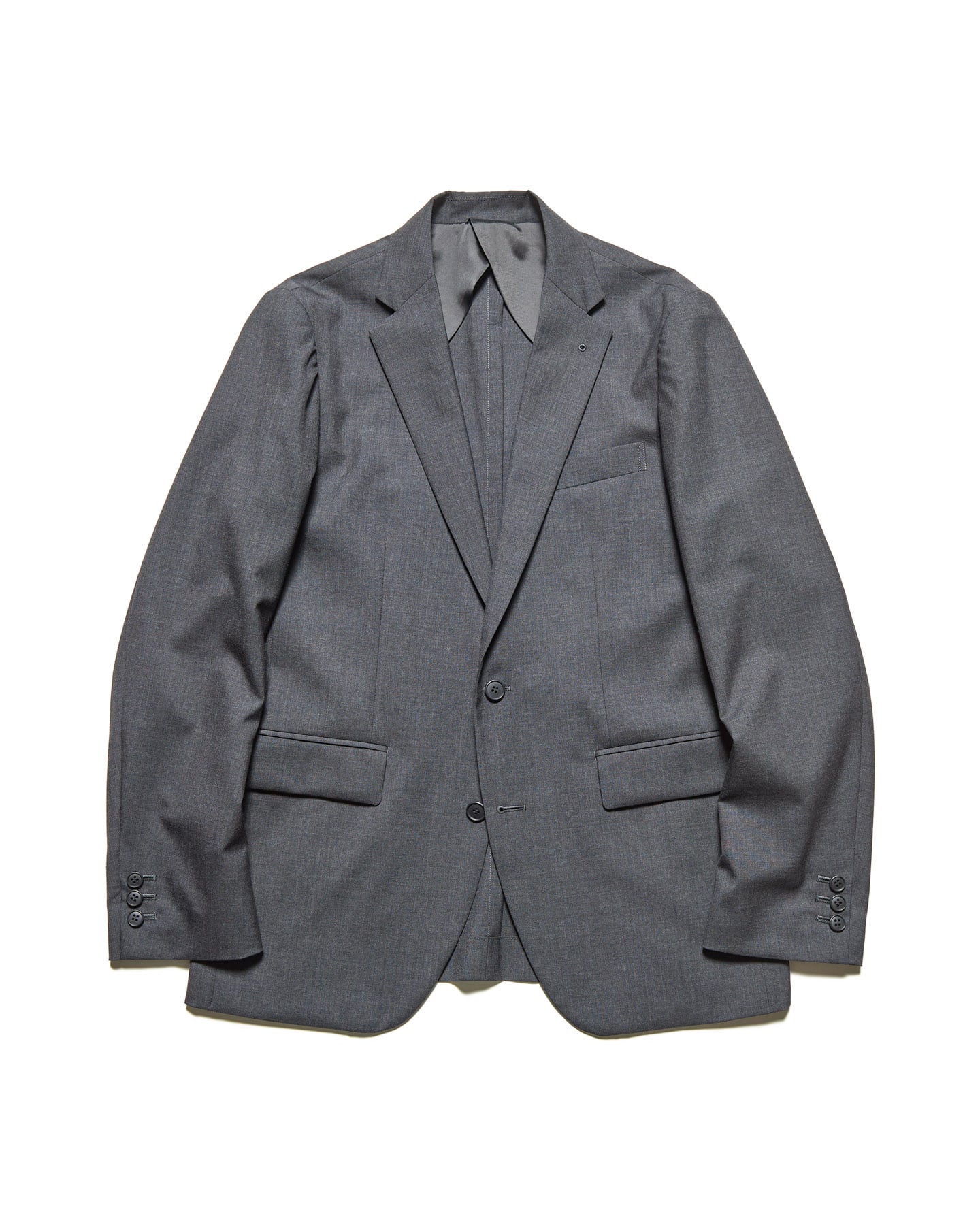 SOPH. | WOOL TROPICAL STANDARD 2BUTTON JACKET(2 (M) CHARCOAL GRAY):