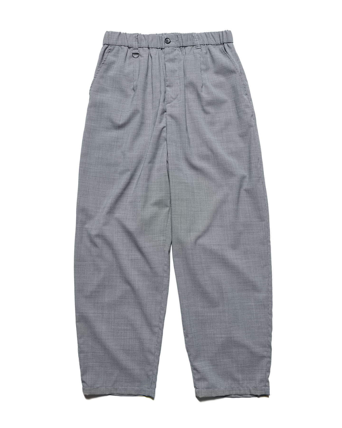 SOPHNET. ソフネット SPNT-260030 TROPICAL CHECK TAPERED BOLD PANTS HOUNDS TOOTH 2 トロピカル チェック テーパード パンツ ブラック系 ホワイト系 2【極上美品】【中古】 SOPH. | TROPICAL CHECK TAPERED BOLD PANTS(2 (M) B (HOUNDS TOOTH)):