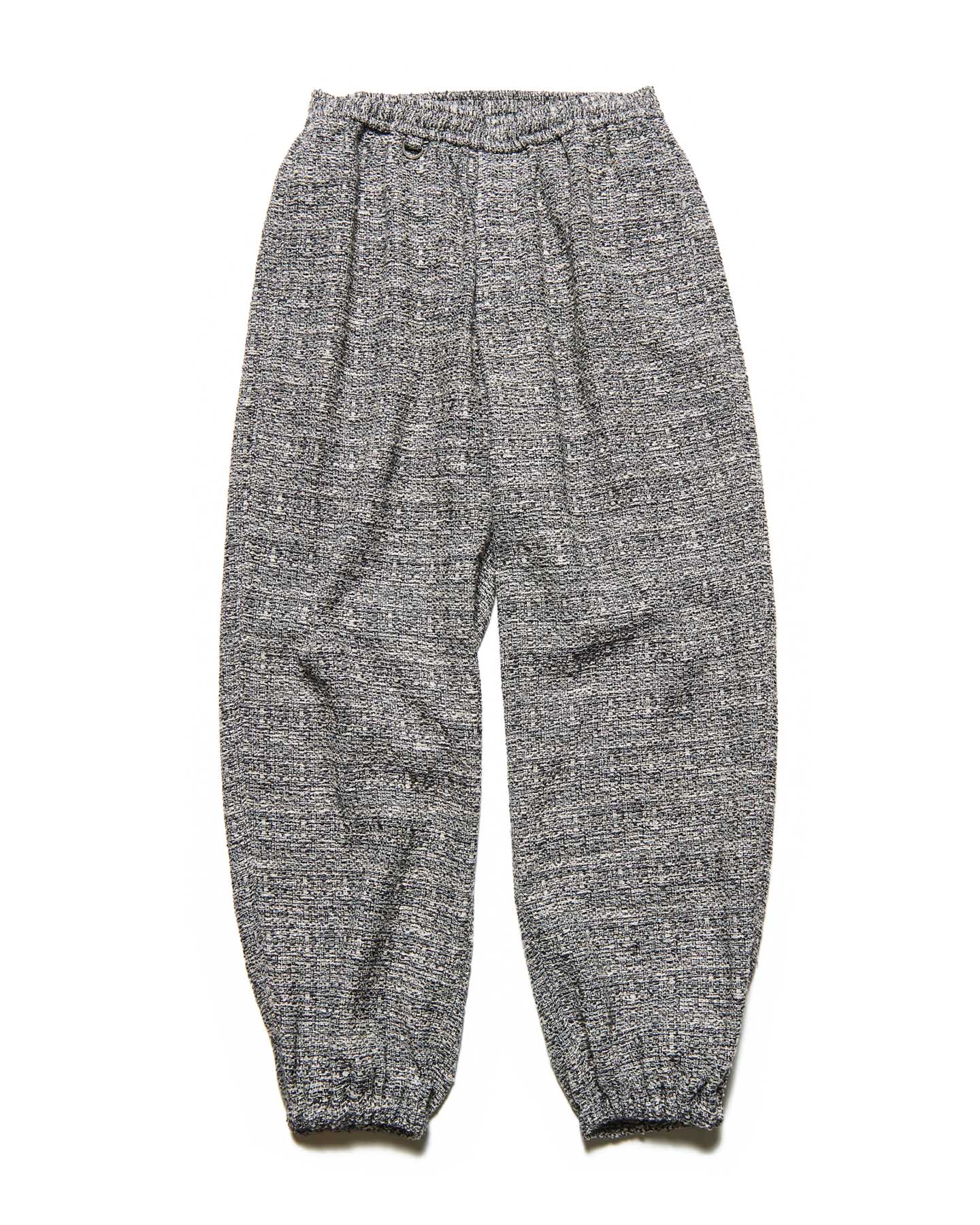 すしです！ SOPH. | FANCY TWEED LOOSE-FIT JOGGER PANTS(1 (S) B (BLACK / WHITE)):