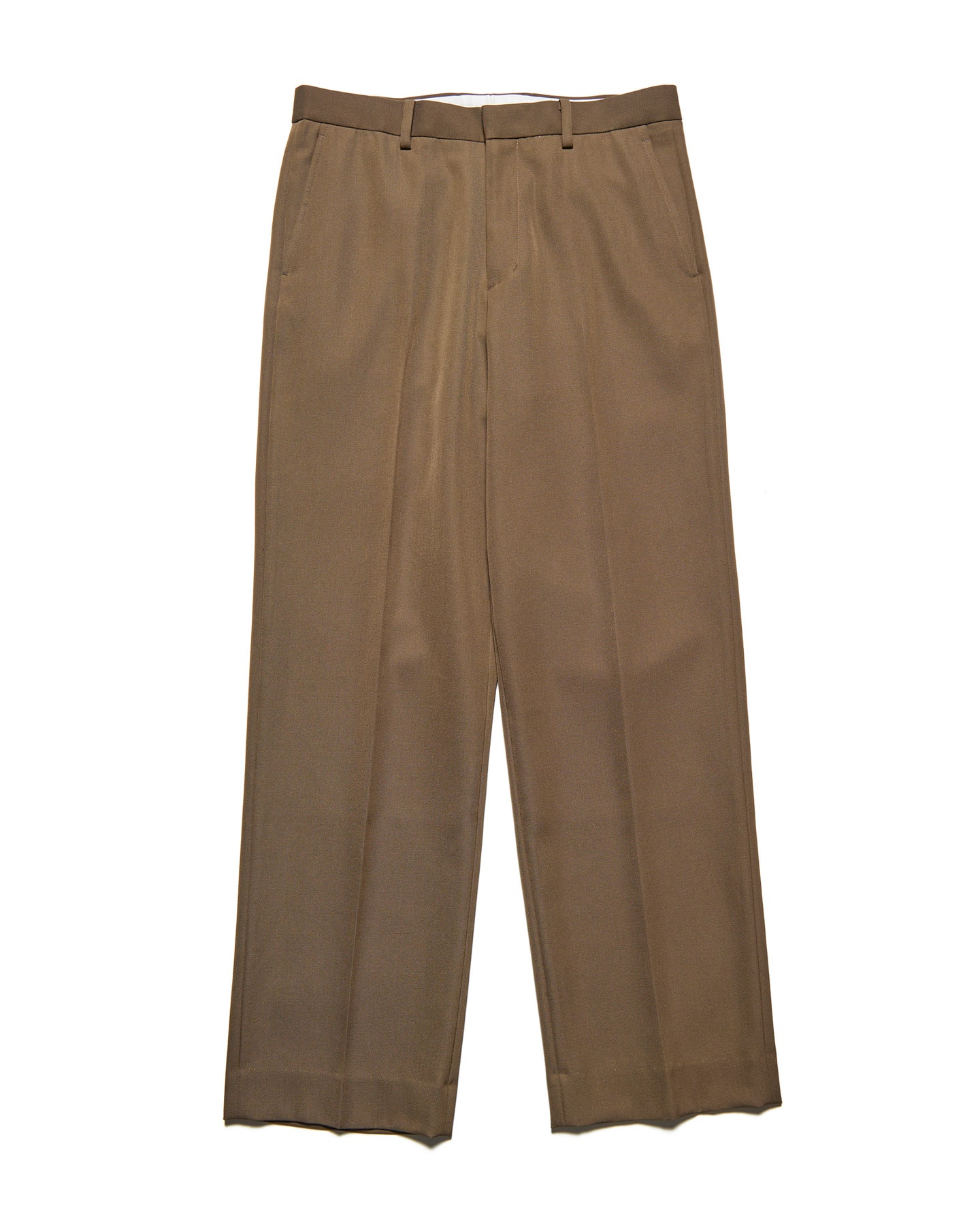 SOPH. | DOESKIN WOOL TUCK SLACKS(3 (L) BROWN):