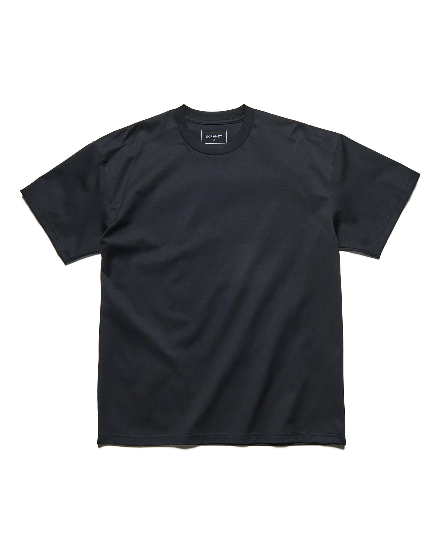 SOPH. | LUSTER COTTON ESSENTIAL TEE(2 (M) BLACK):