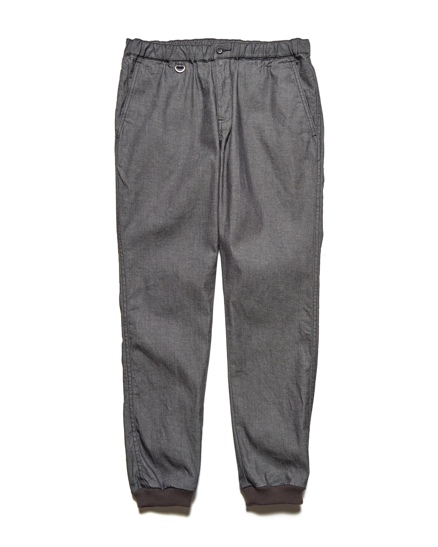 SOPH. | STRETCH DENIM SLIM-FIT RIBBED PANTS(5 (XXL) BLACK):