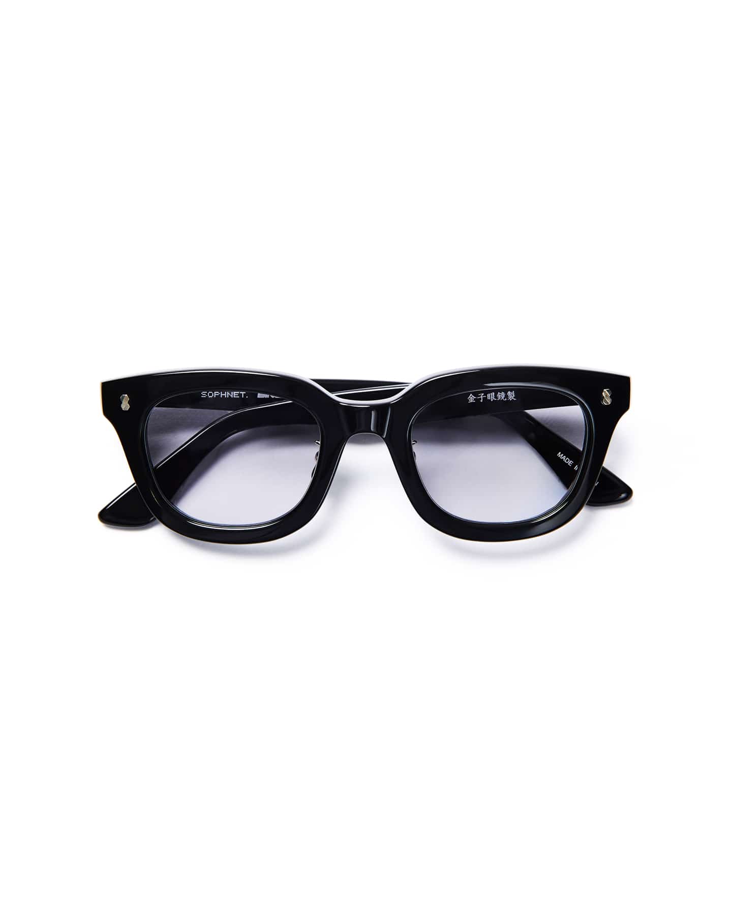 SOPH. | 備長炭 WELLINGTON GLASSES(FREE BLACK):