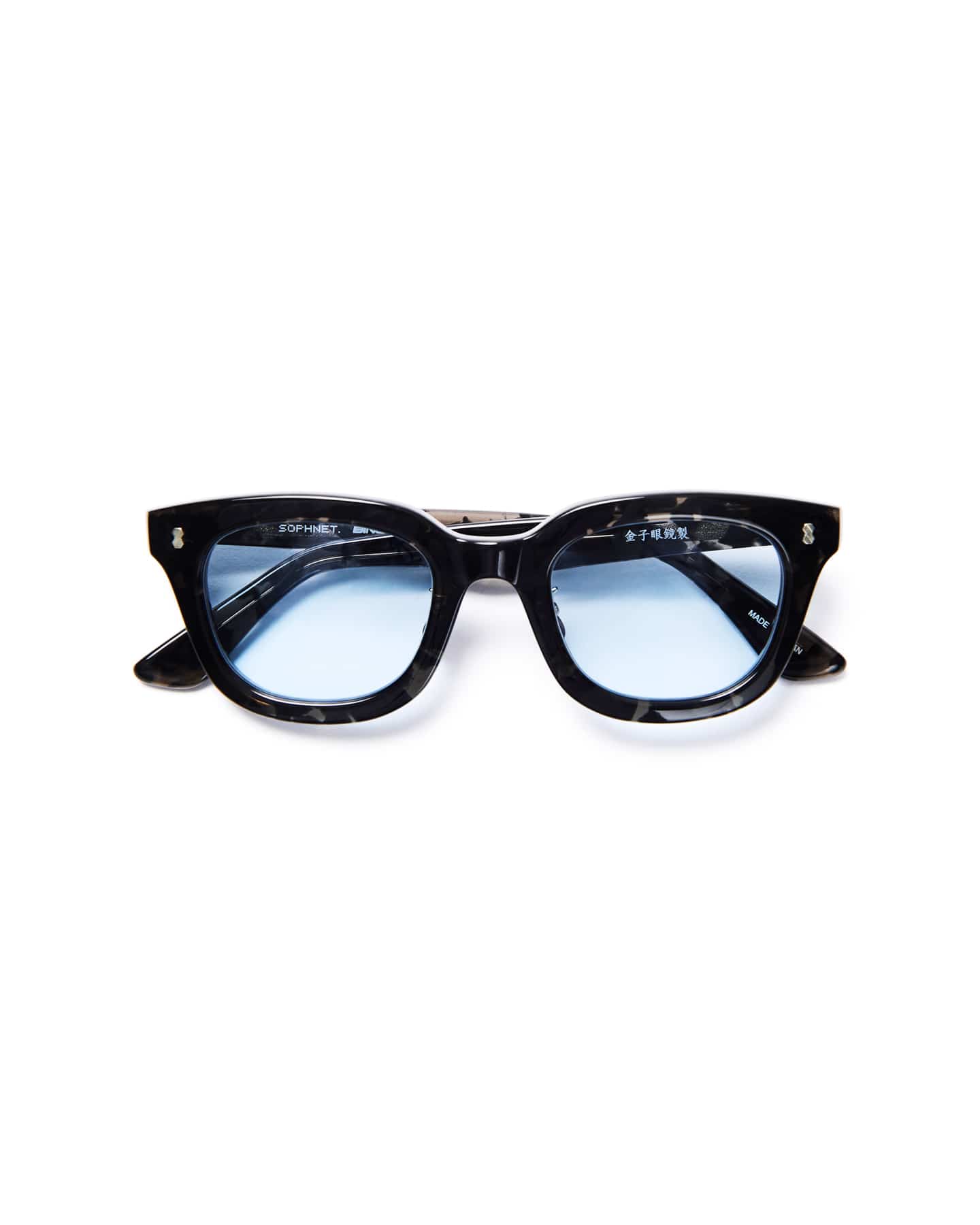 SOPH. | 備長炭 WELLINGTON GLASSES(FREE GRAY):