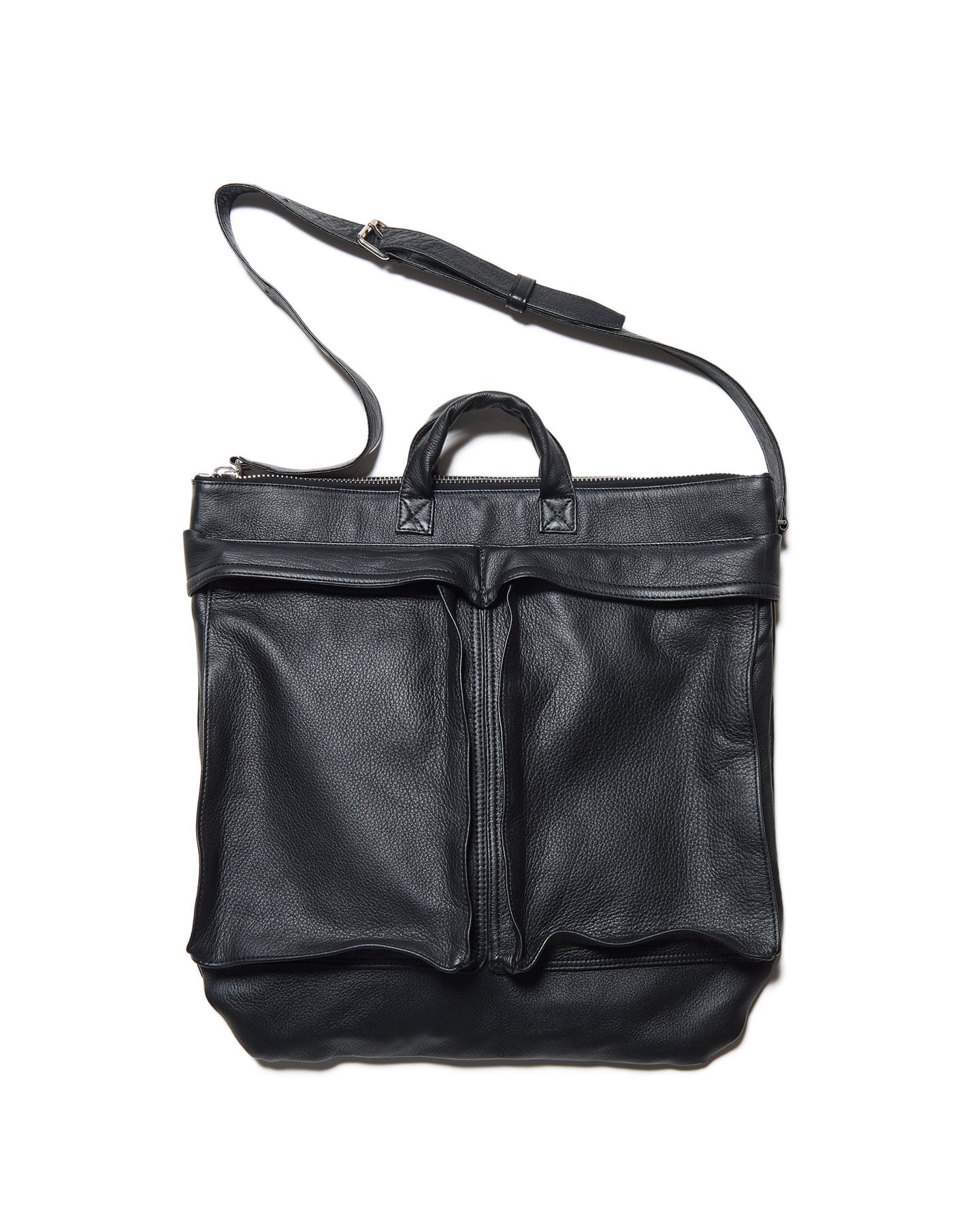 SOPH. | LEATHER HELMET BAG(FREE BLACK):