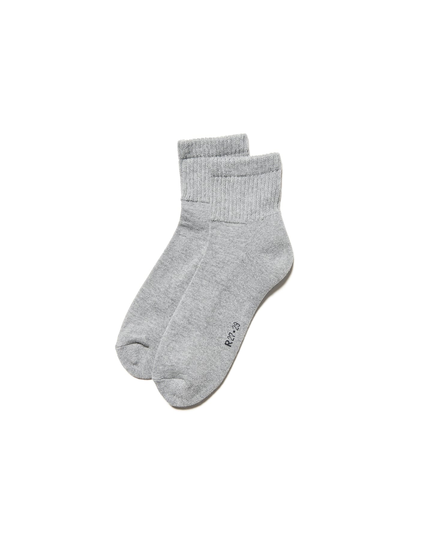 SOPH. | 備長炭 SHORT SOCKS(2 (25-27cm) GRAY):
