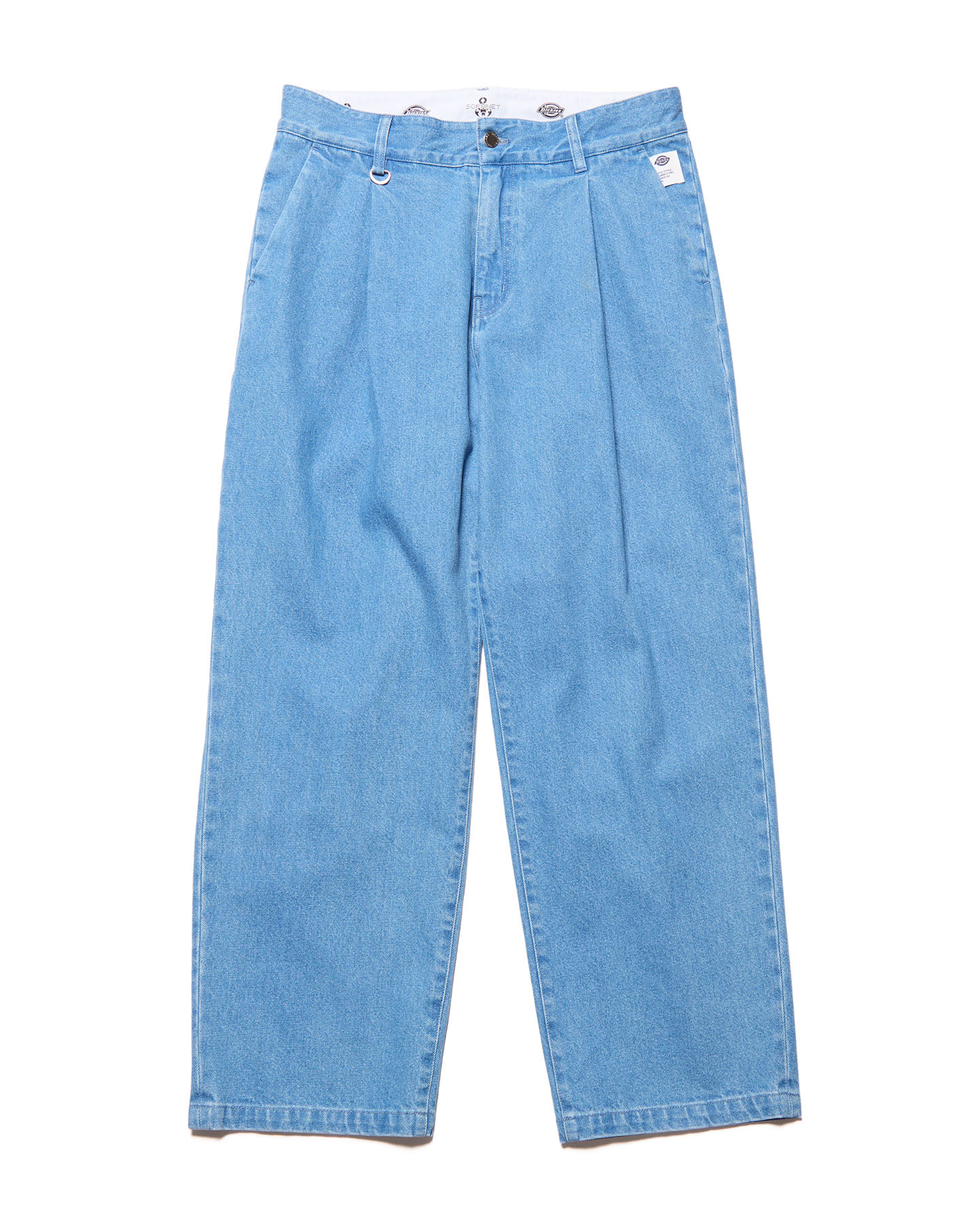 SOPH. | DICKIES BOLD-FIT TUCK JEANS(2 (M) LIGHT INDIGO):