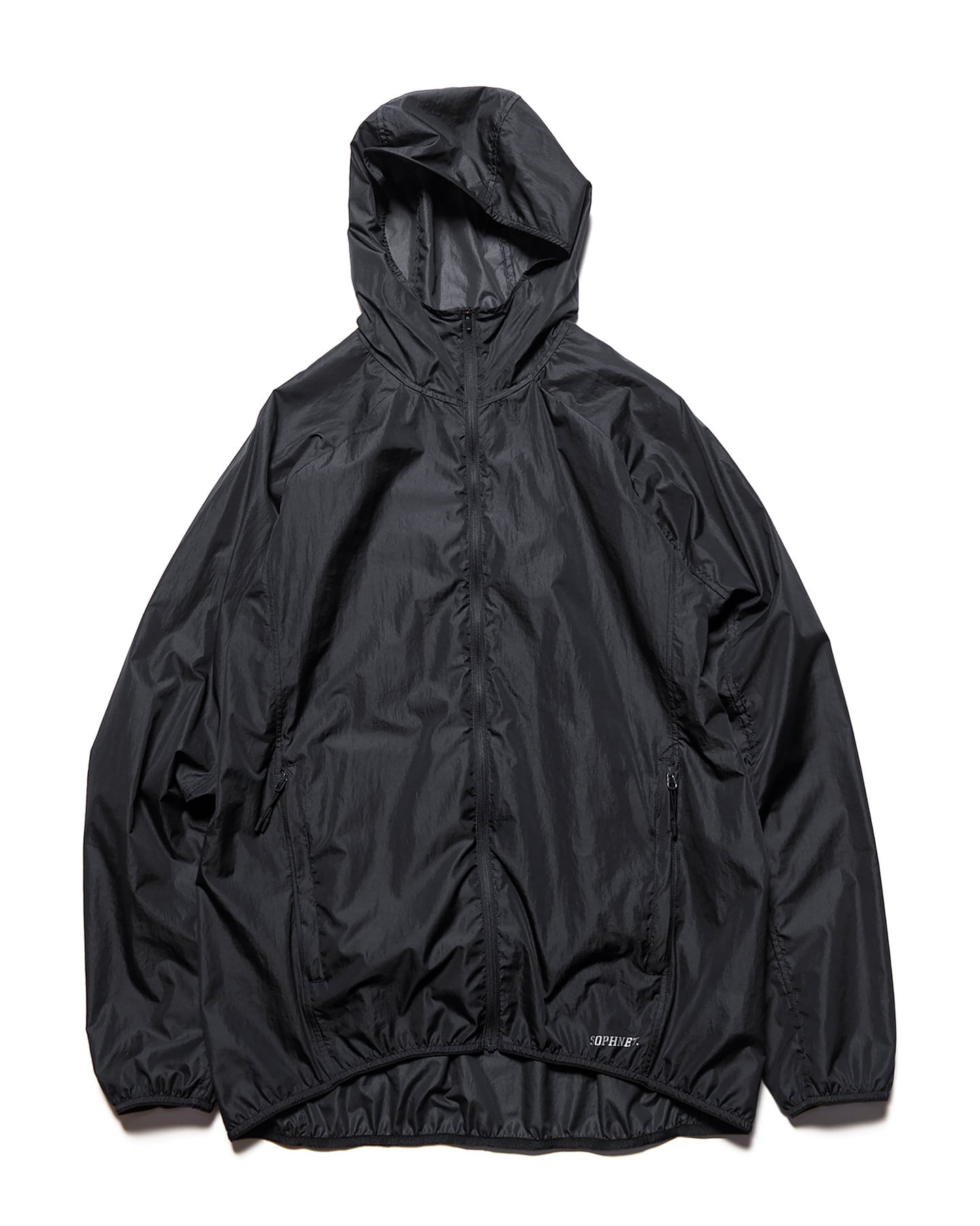SOPHNET.｜06SS フーデッドナイロンジャケット（M） SOPH. | RIPSTOP PACKABLE HOODED BLOUSON(2 (M) BLACK):