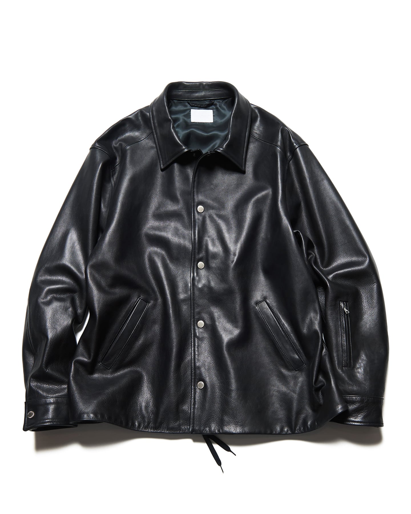 SOPH. | LEATHER COACH BLOUSON(2 (M) BLACK):