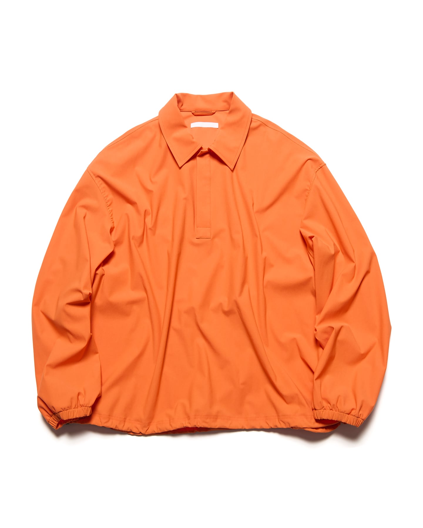 SOPH. | 4-WAY STRETCH L/S POLO SHIRT(2 (M) ORANGE):