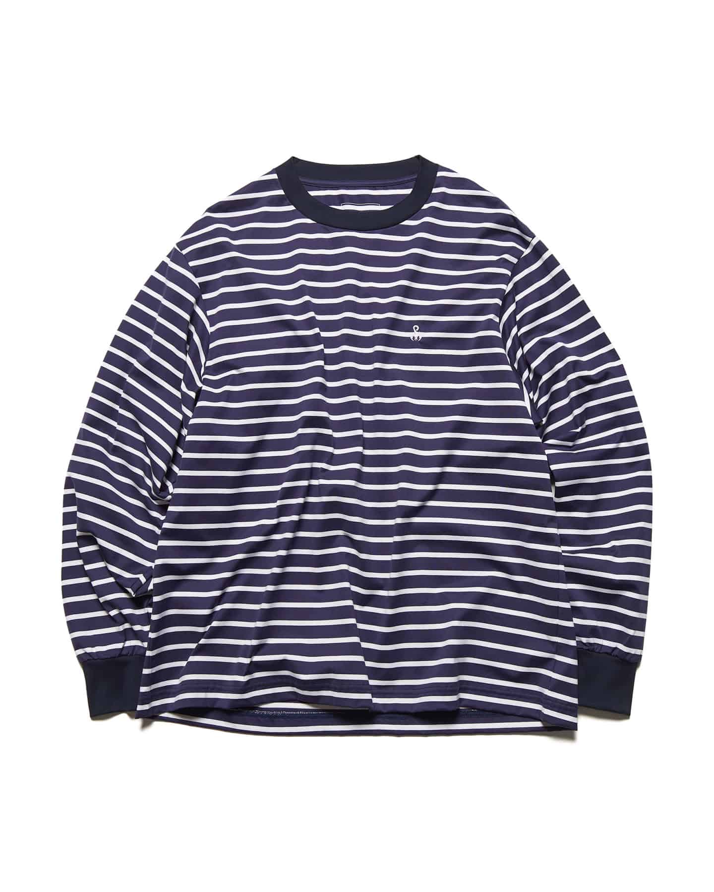 SOPH. | SCORPION BORDER L/S WIDE TEE(1 (S) NAVY):