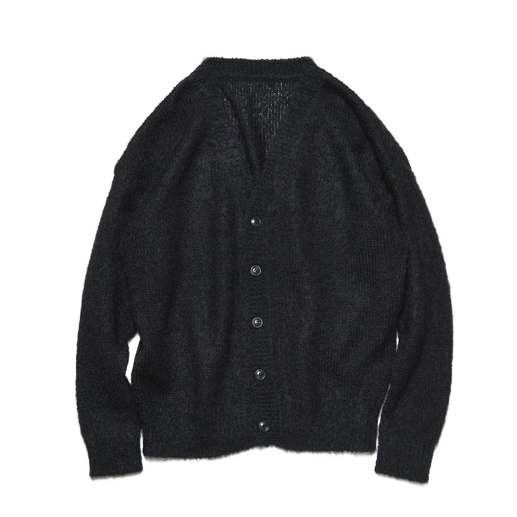 SOPH. | MOHAIR KNIT CARDIGAN(2 BLACK):