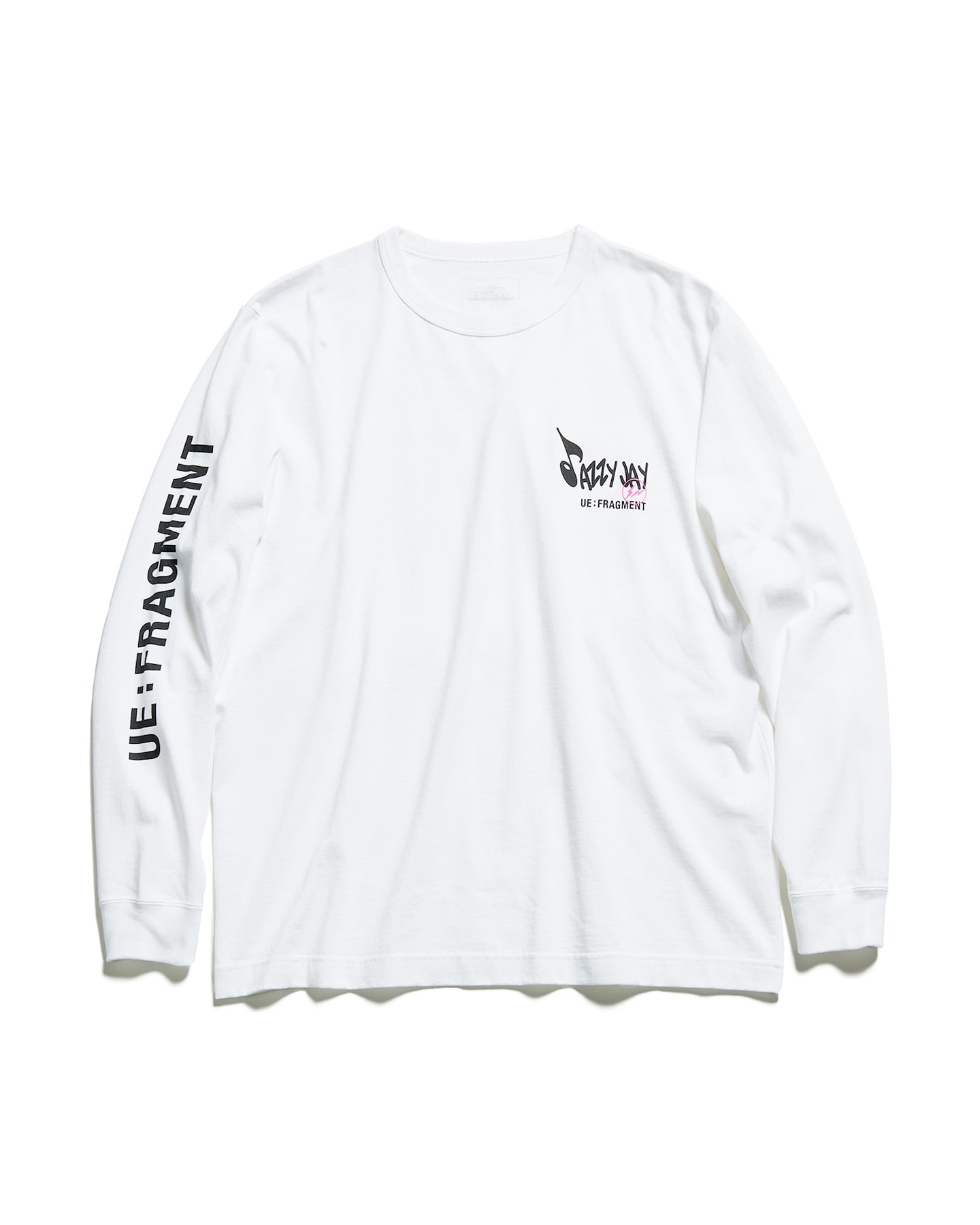 FRAGMENT : JAZZY JAY / JAZZY 5 L/S TEE(2 WHITE) - SOPH.