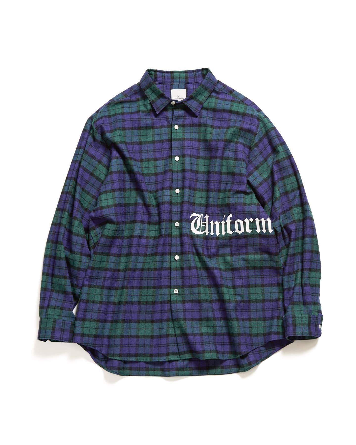 SOPHNET.◇21AW/FLANNEL CHECK BIG B.D SHIRT/L/コットン/チェック 