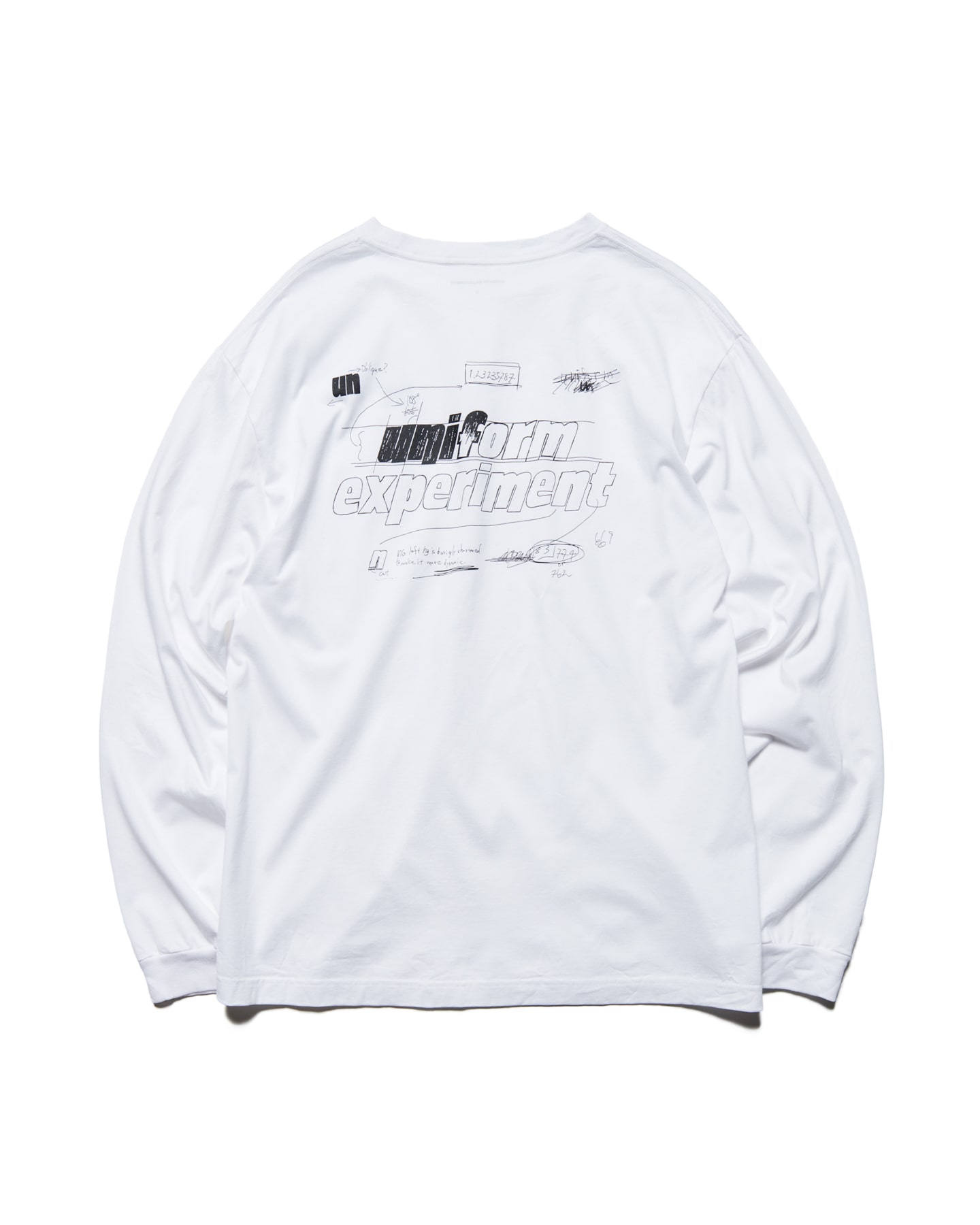 SOPH. | IN-PROCESS PRINT L/S TEE(2 (M) WHITE):