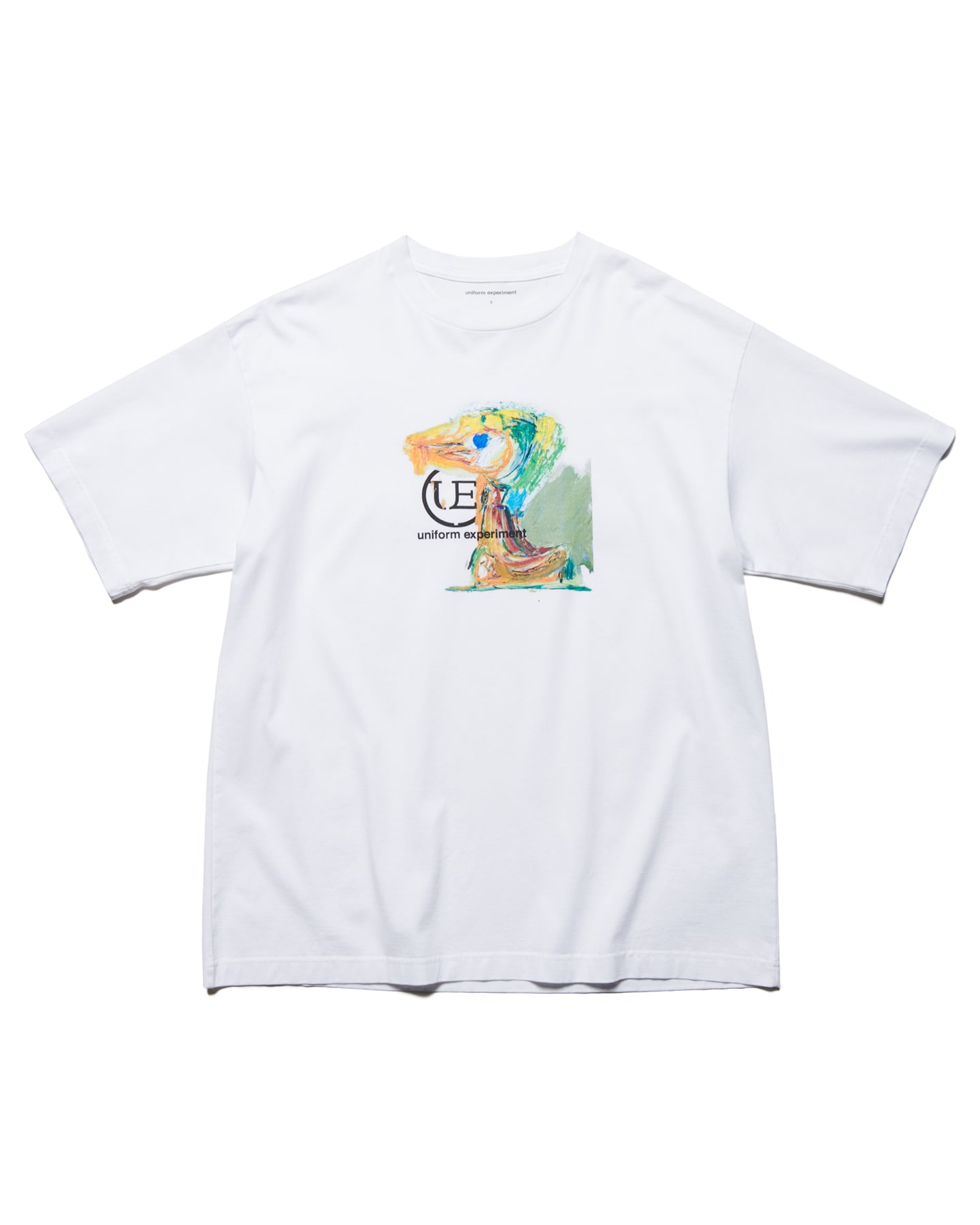 トップス uniform experiment ASGER JORN: LANDSCAPE SOPH. | ASGER JORN: LANDSCAPE TEE(2 (M) WHITE):