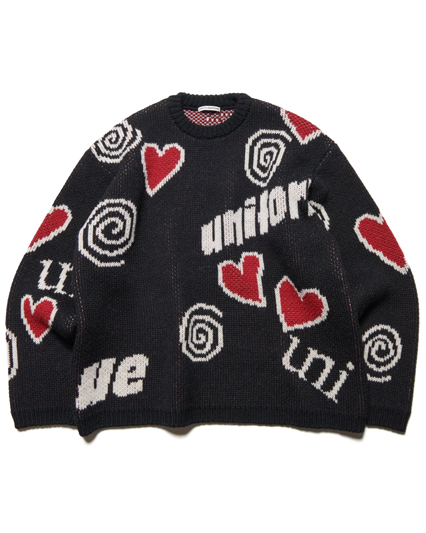 SOPH. | LOW-GAUGE INSPIRATION KNIT(FREE BLACK):