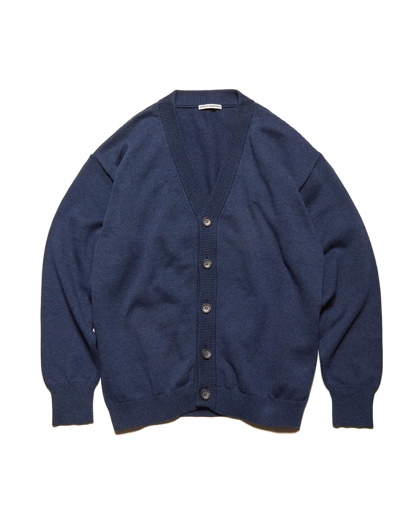 SOPH. | MIDDLE GAUGE KNIT CARDIGAN(2 (M) INDIGO):