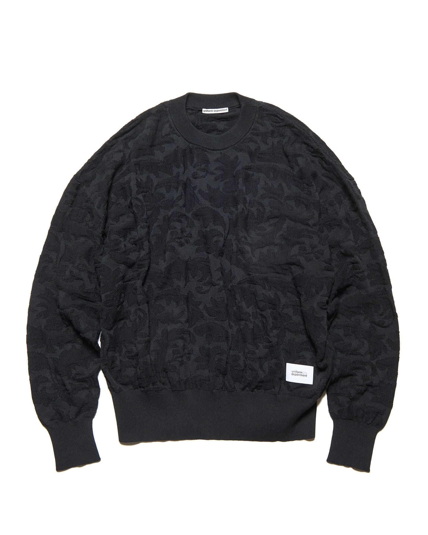 SOPH. | JACQUARD KNIT(2 (M) BLACK):