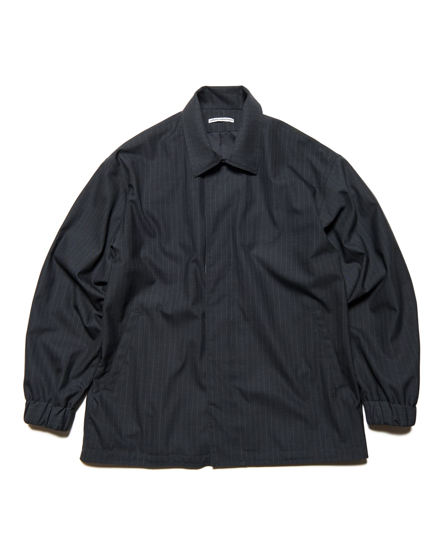 SOPH. | STRETCH WOOL FLY FRONT BLOUSON(3 (L) A (BLACK STRIPE)):