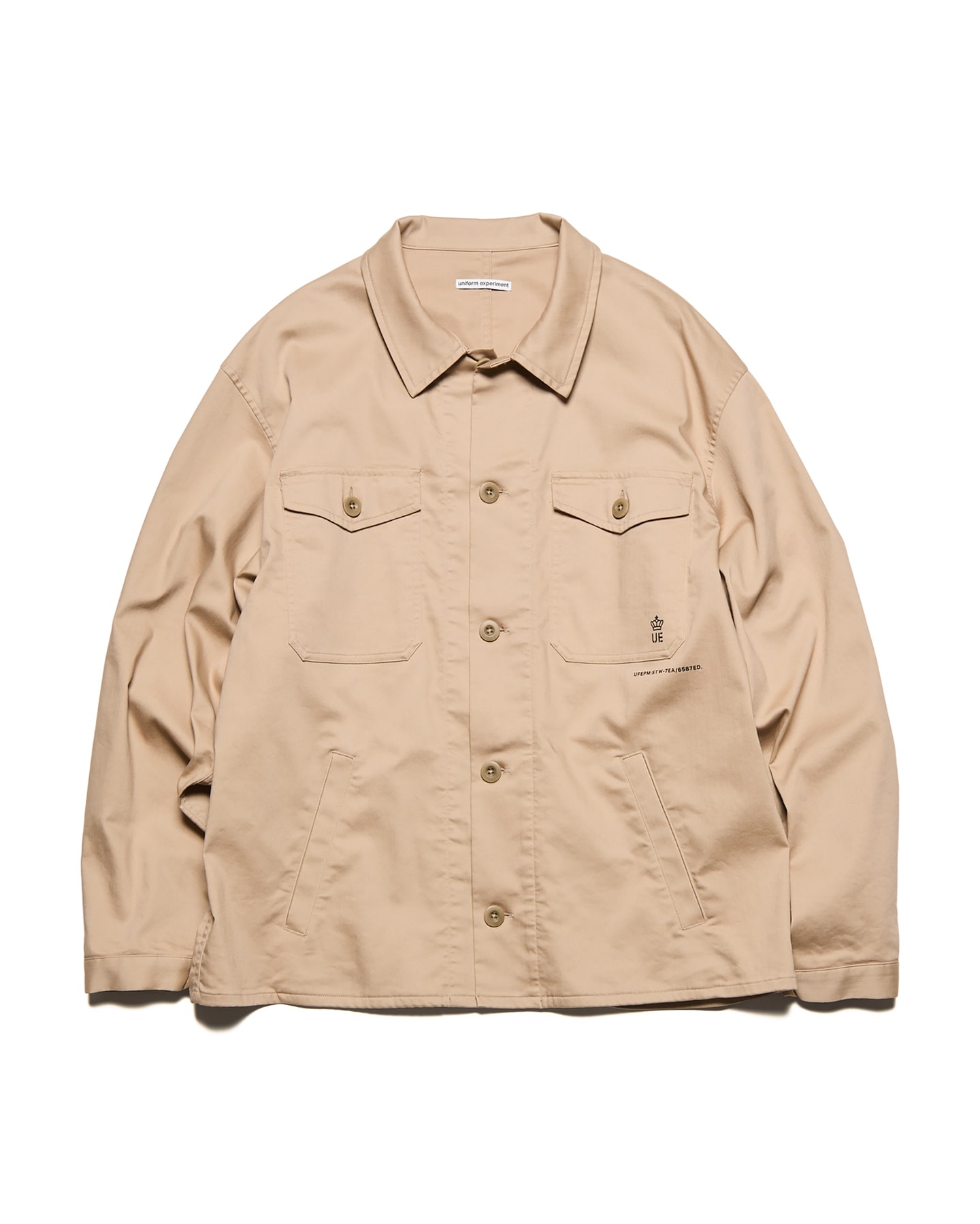 SOPH. | STRETCH TWILL FATIGUE SHIRT(2 (M) BEIGE):