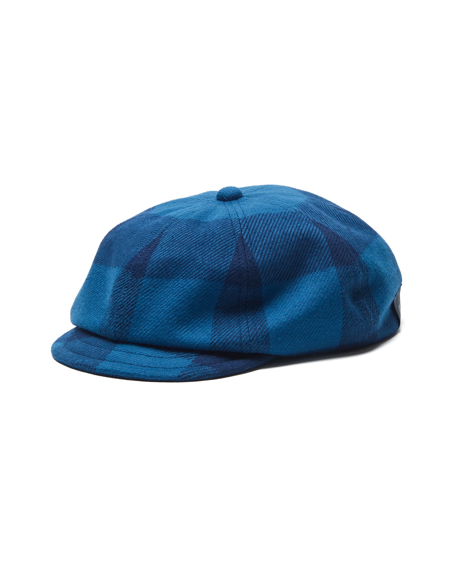 SOPH. | FLANNEL CHECK NEWSBOY CAP(FREE BLUE):